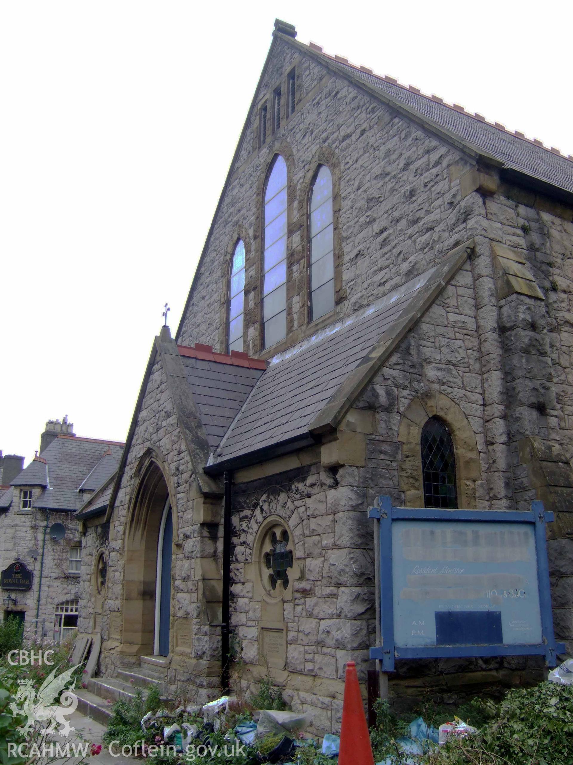 South-western Abergele Road gable front.