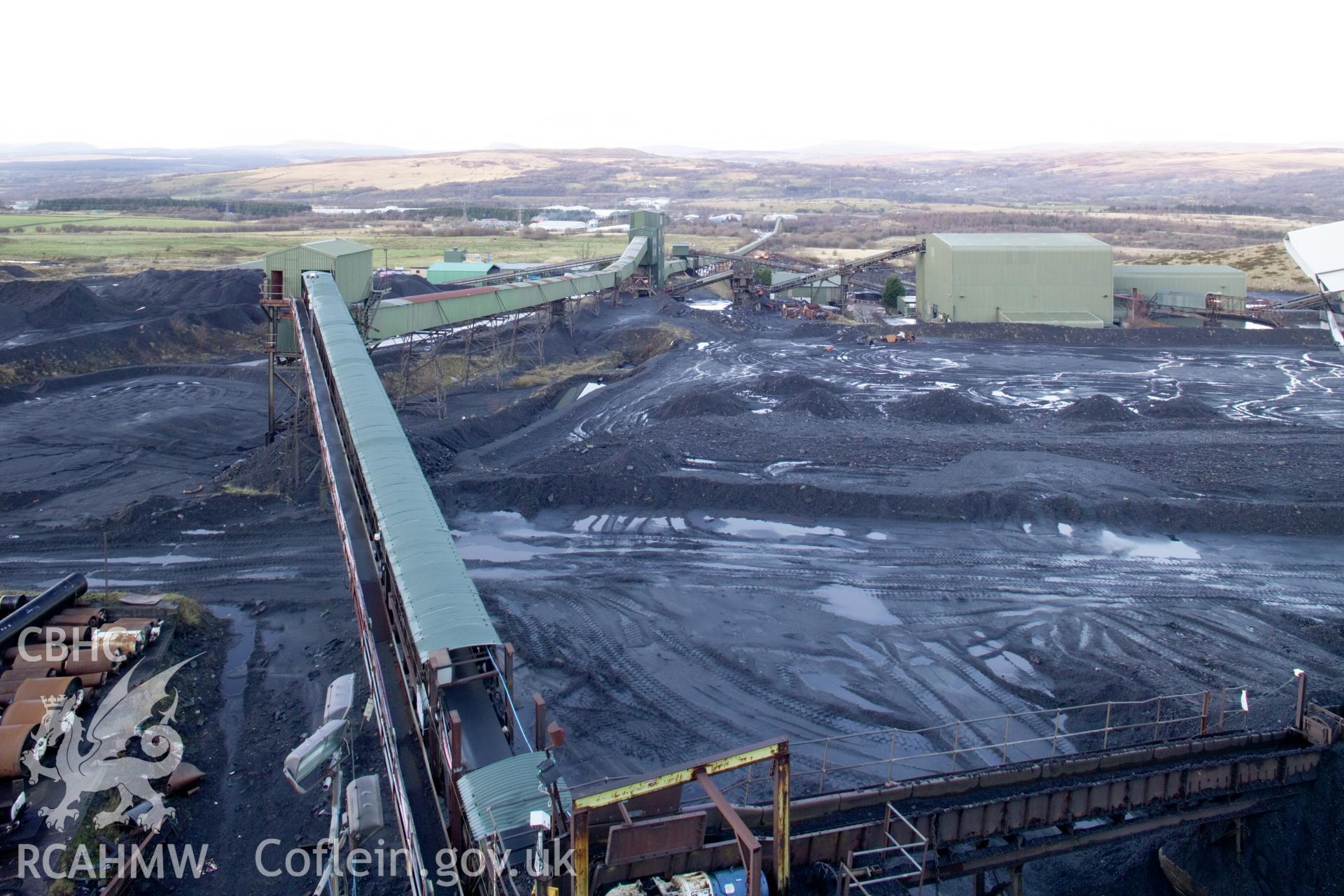 Coal conveyor from transfer house.