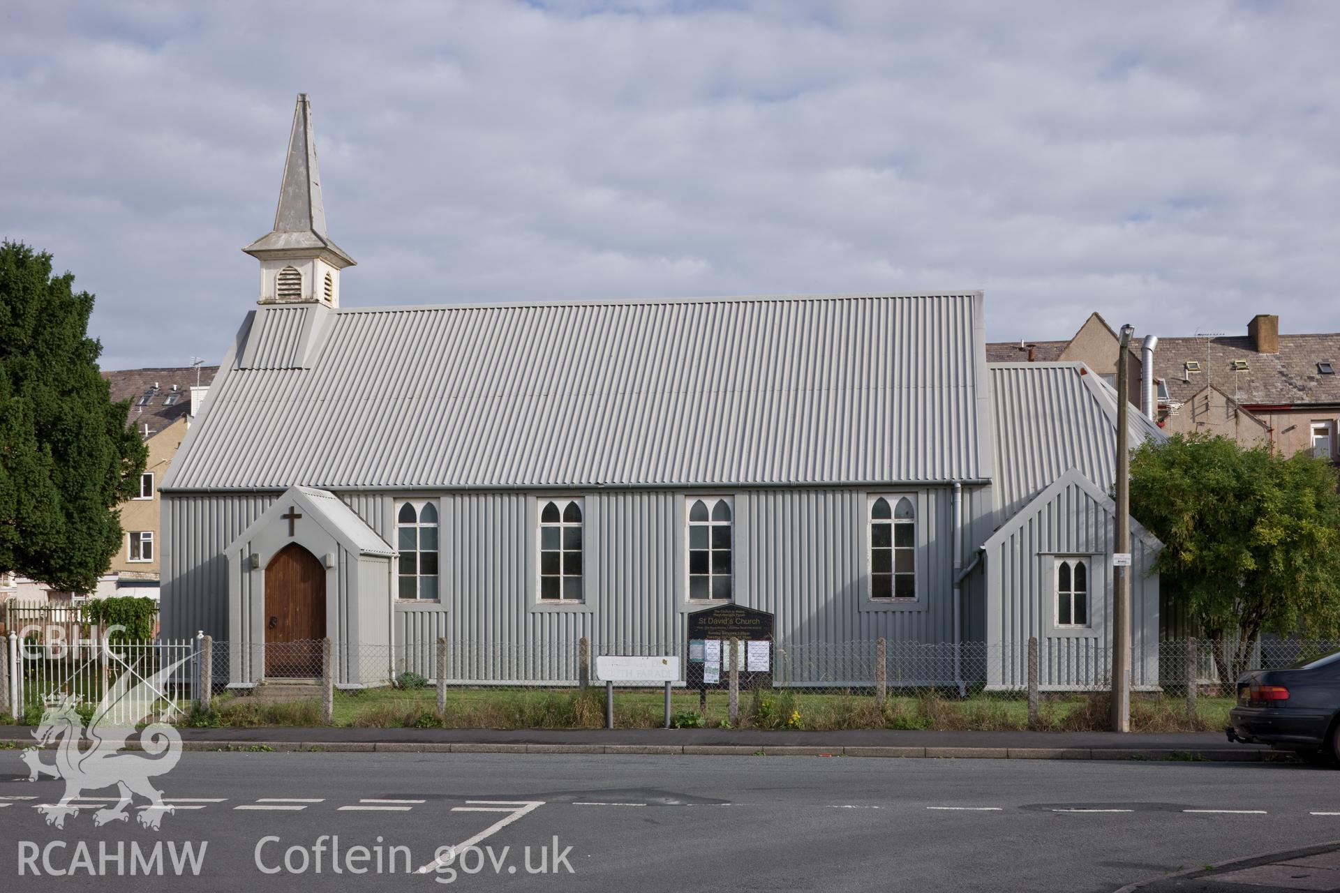Exterior from south.