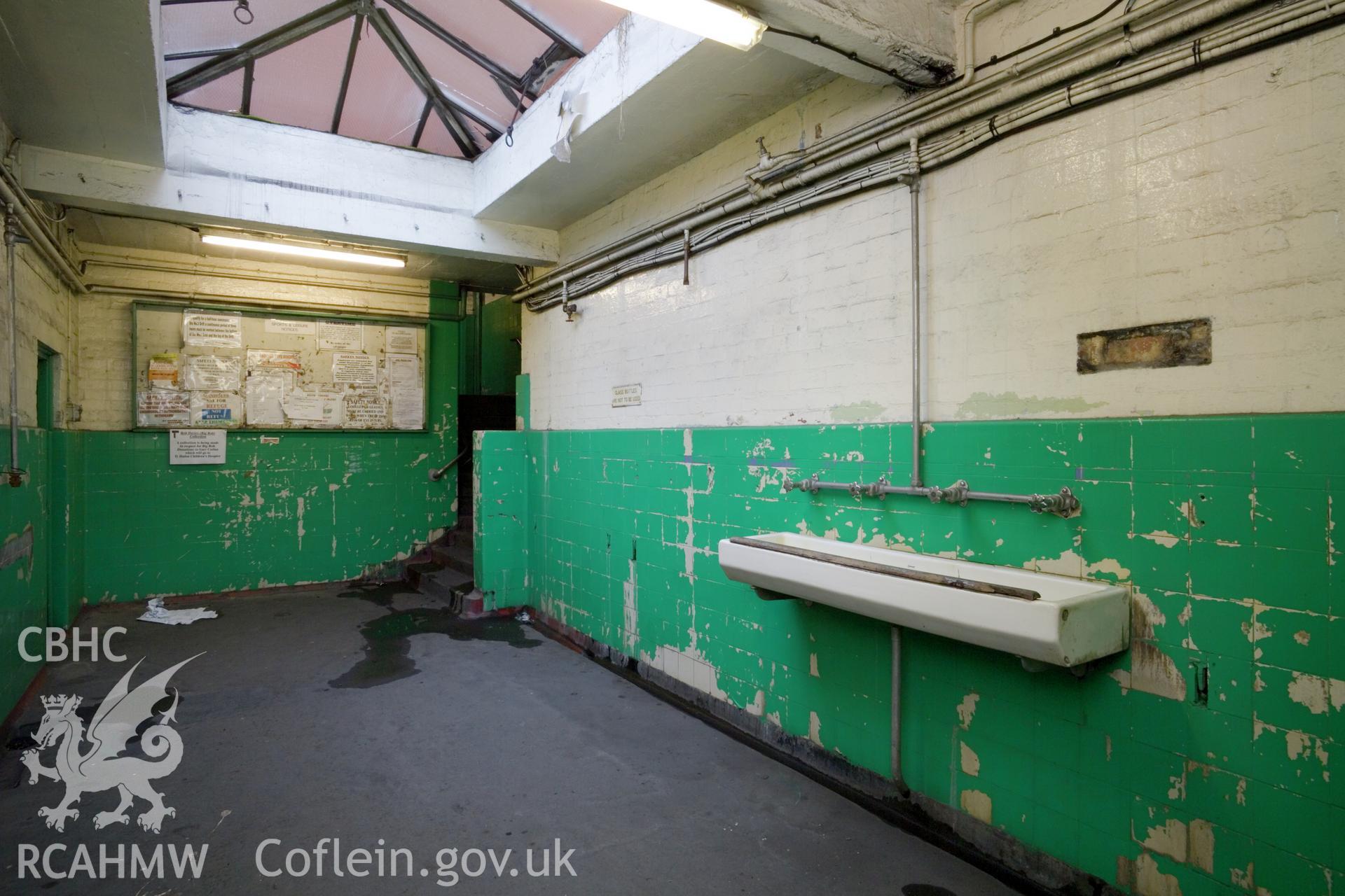 Bottle filling room.