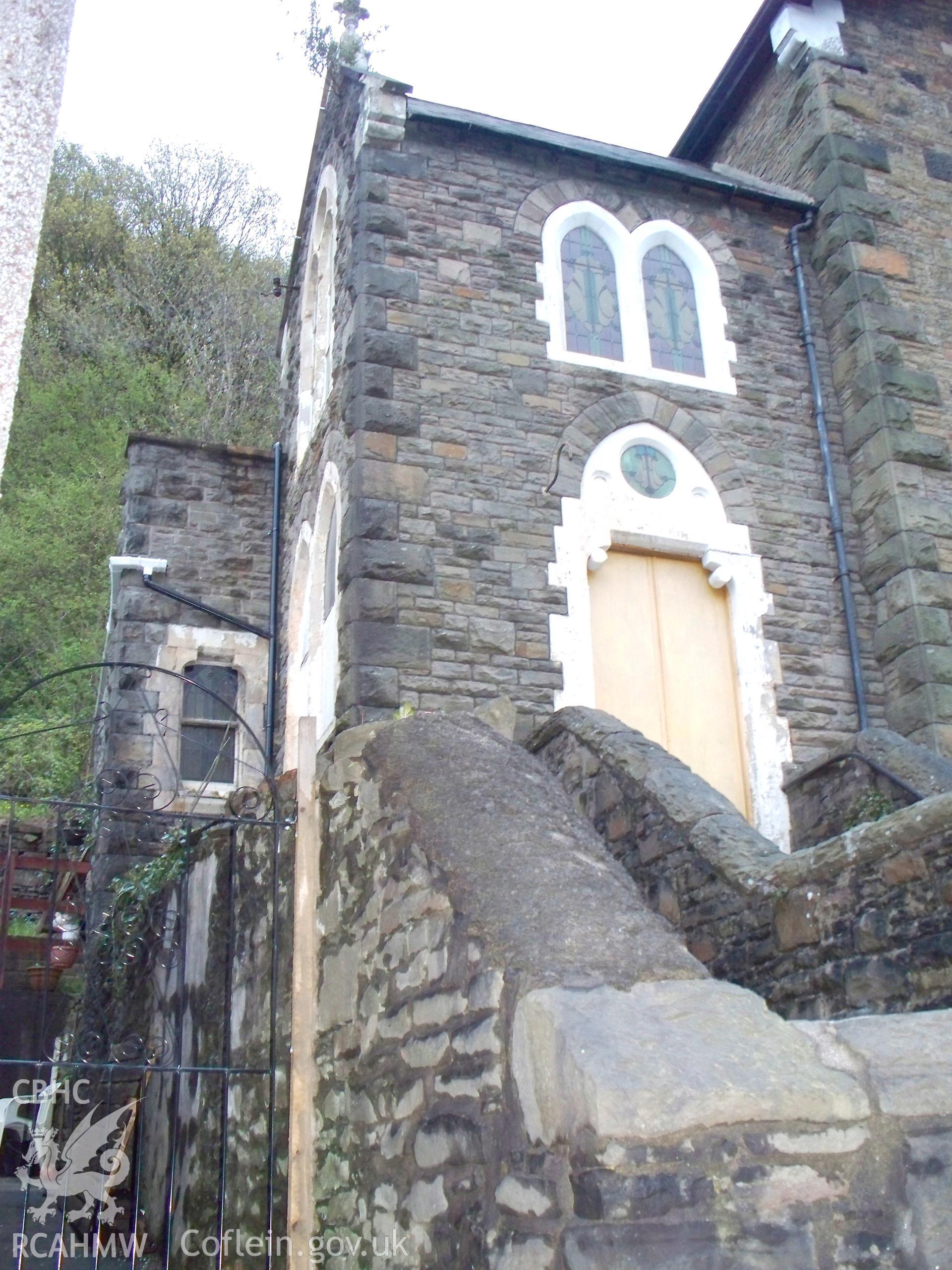 Main doorway of chapel on NW of SW fa?ade.