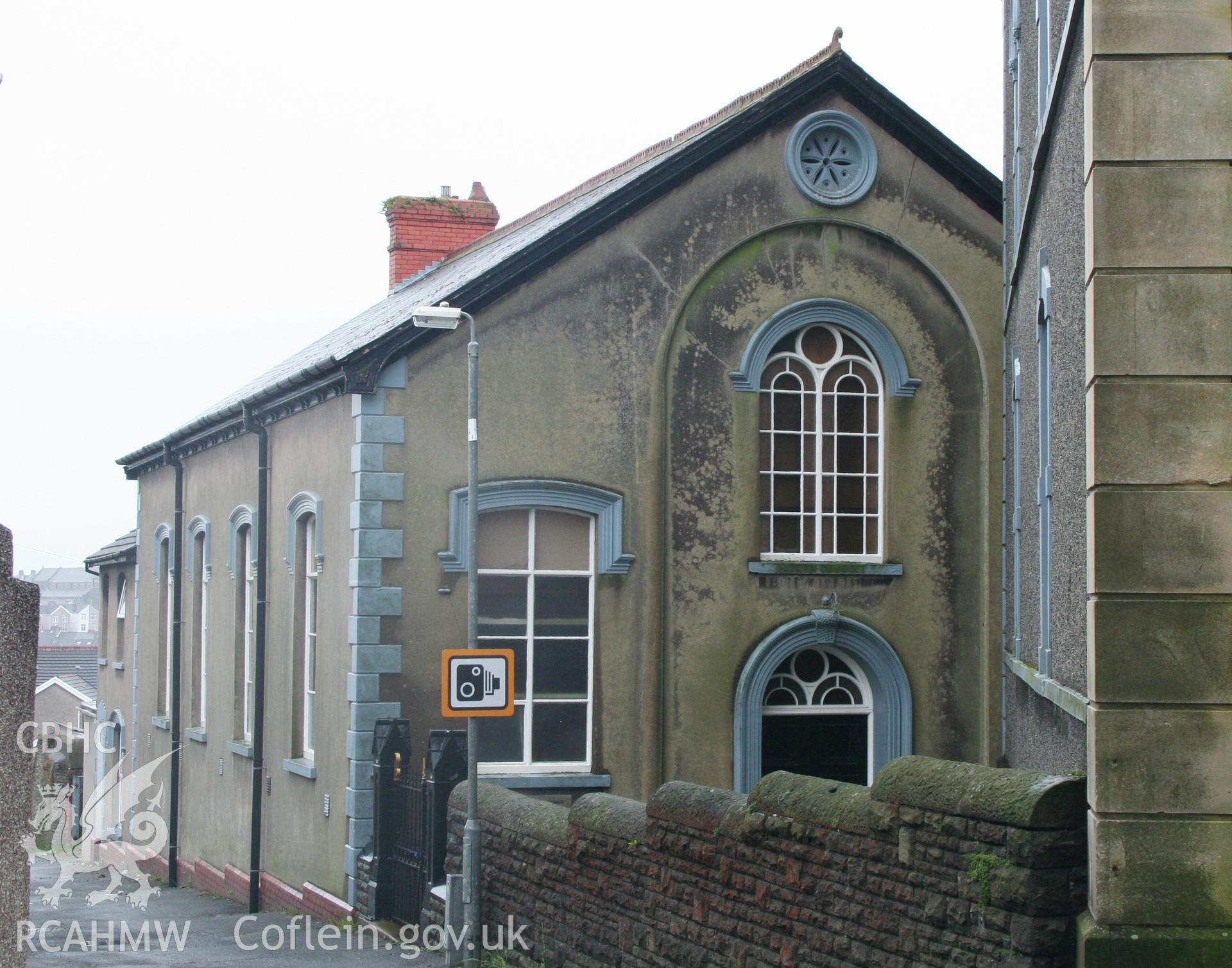Capel Newydd schoolroom from the north.