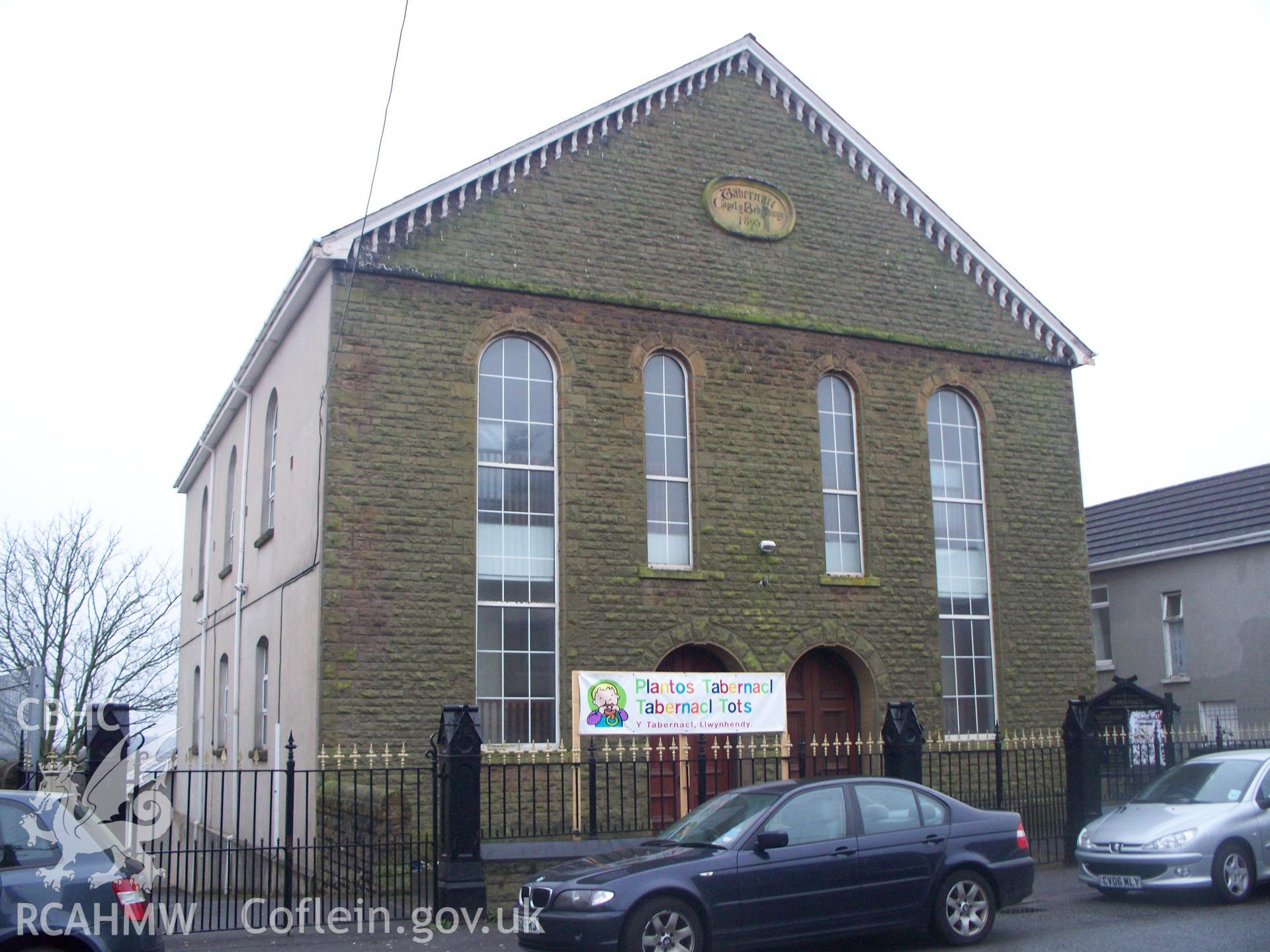 NE front from the east.