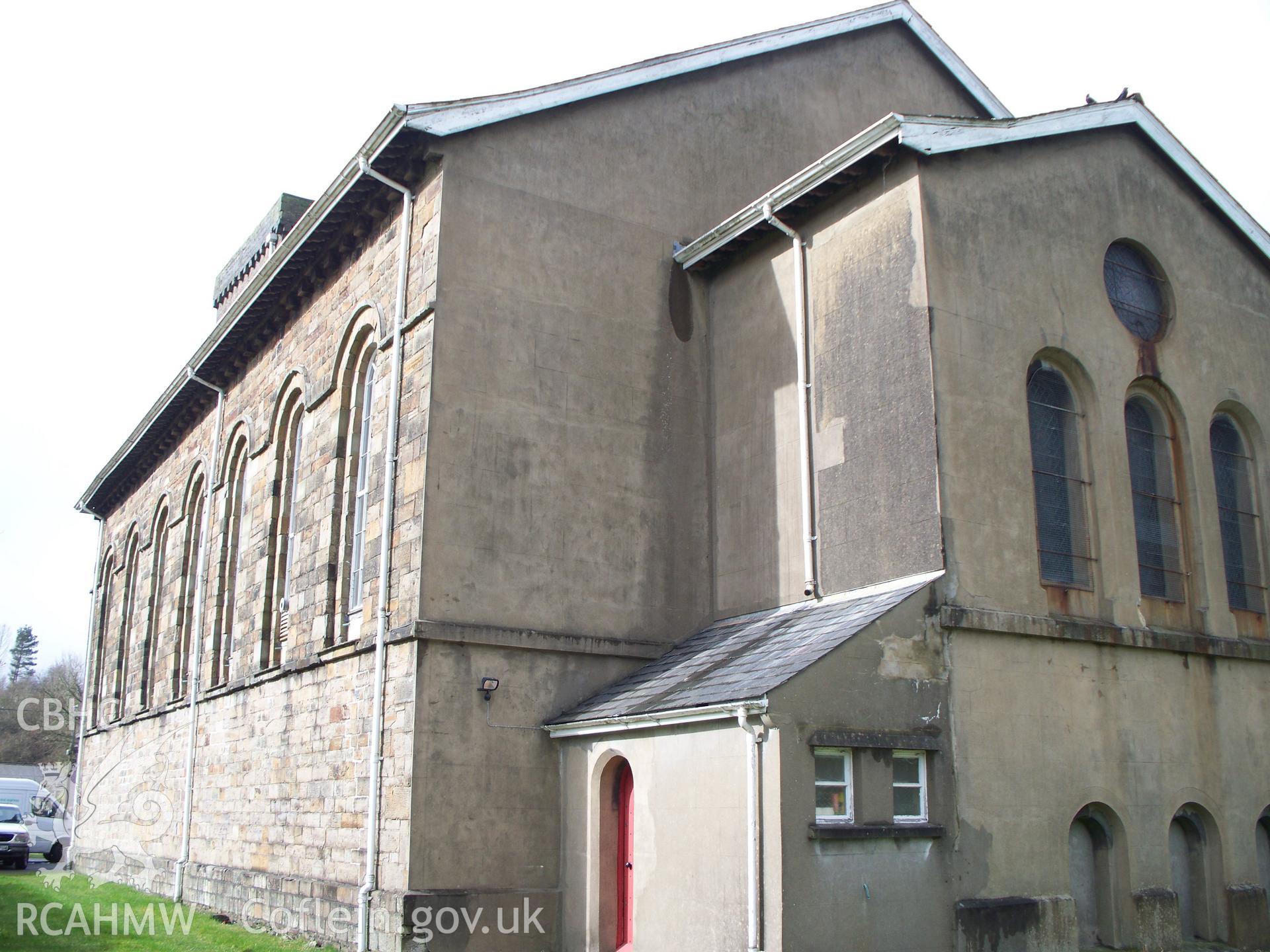 Rear (SE) of church & SW side.