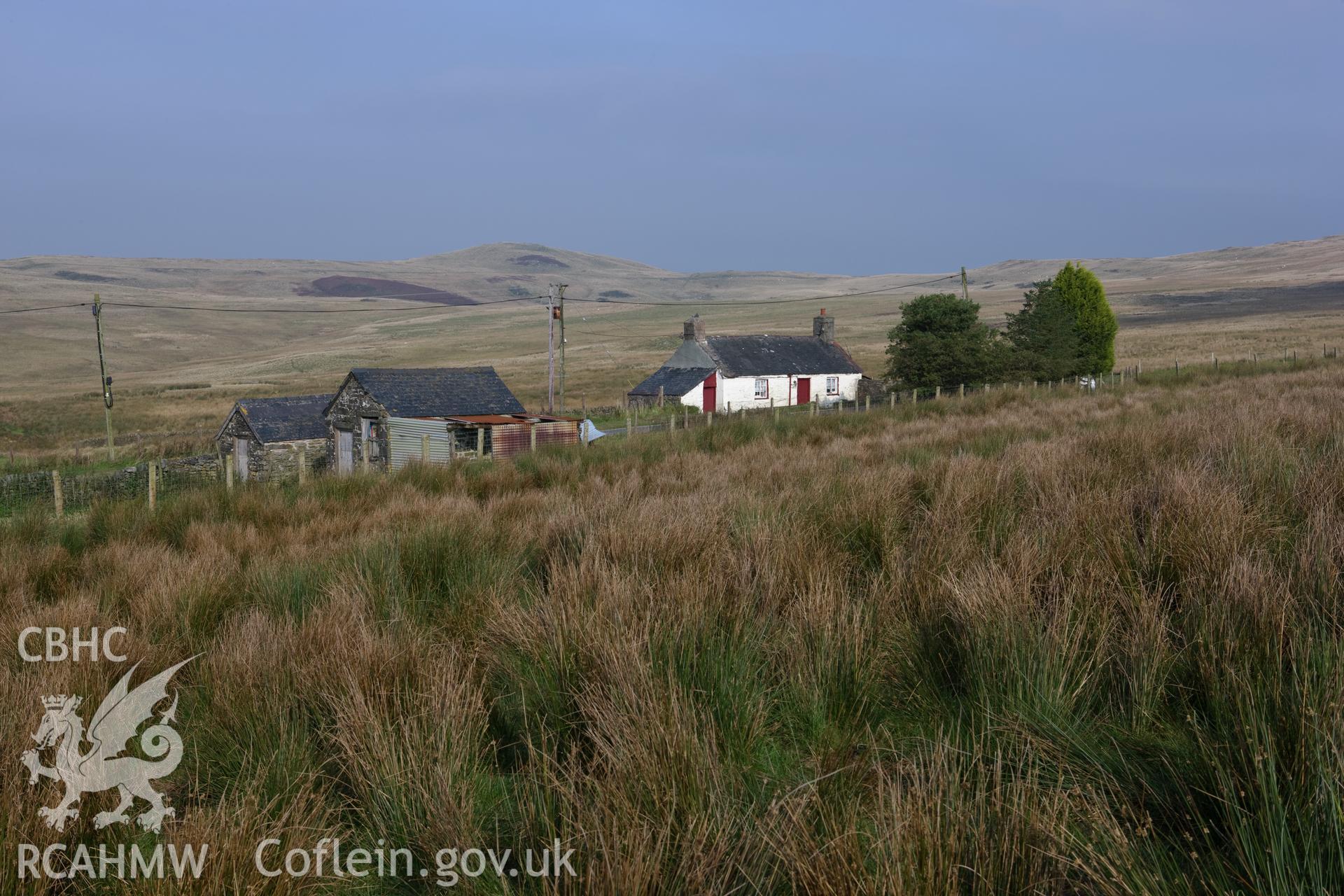 Distant view from the south.