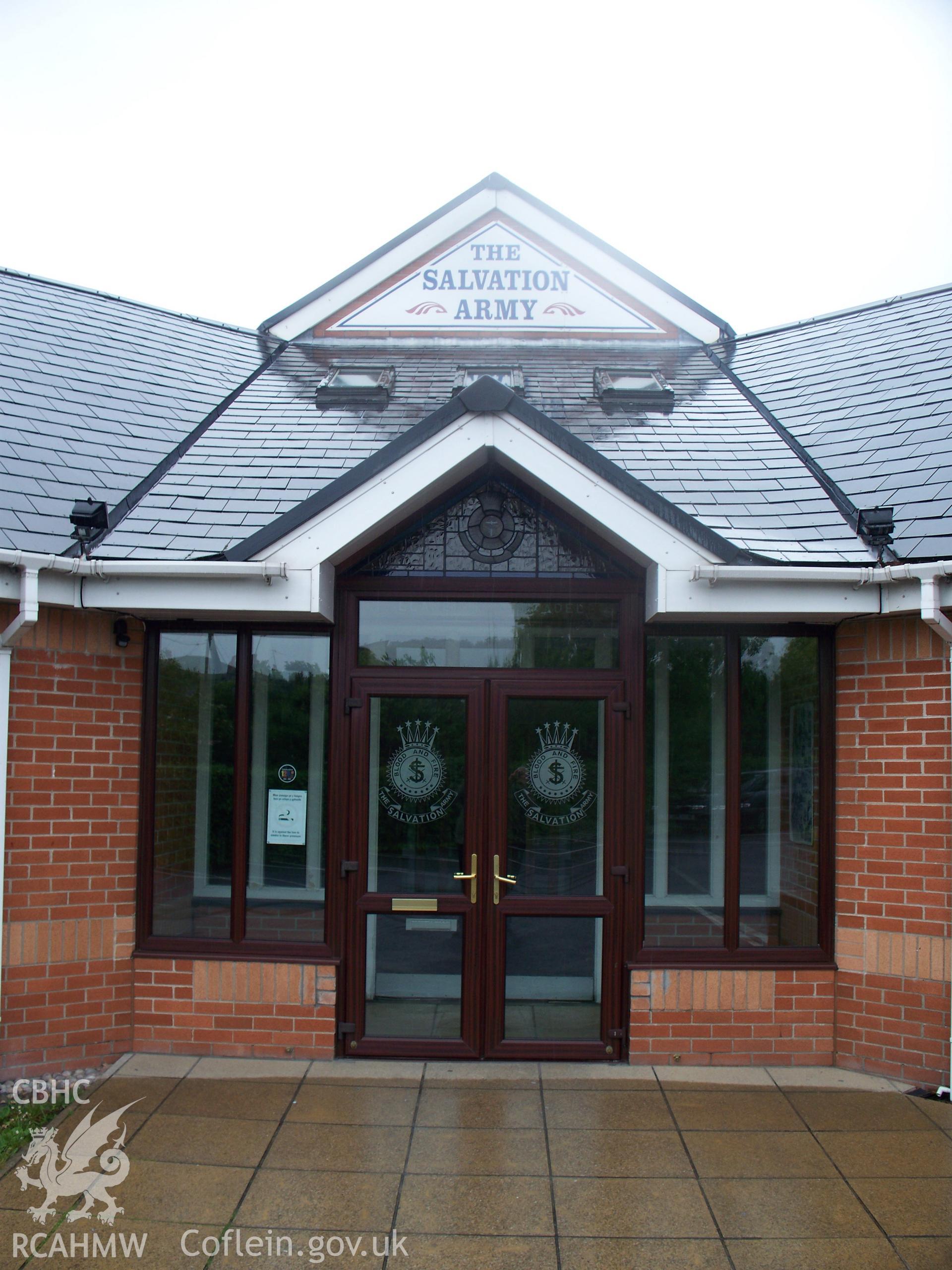 South-east main entrance to the church.
