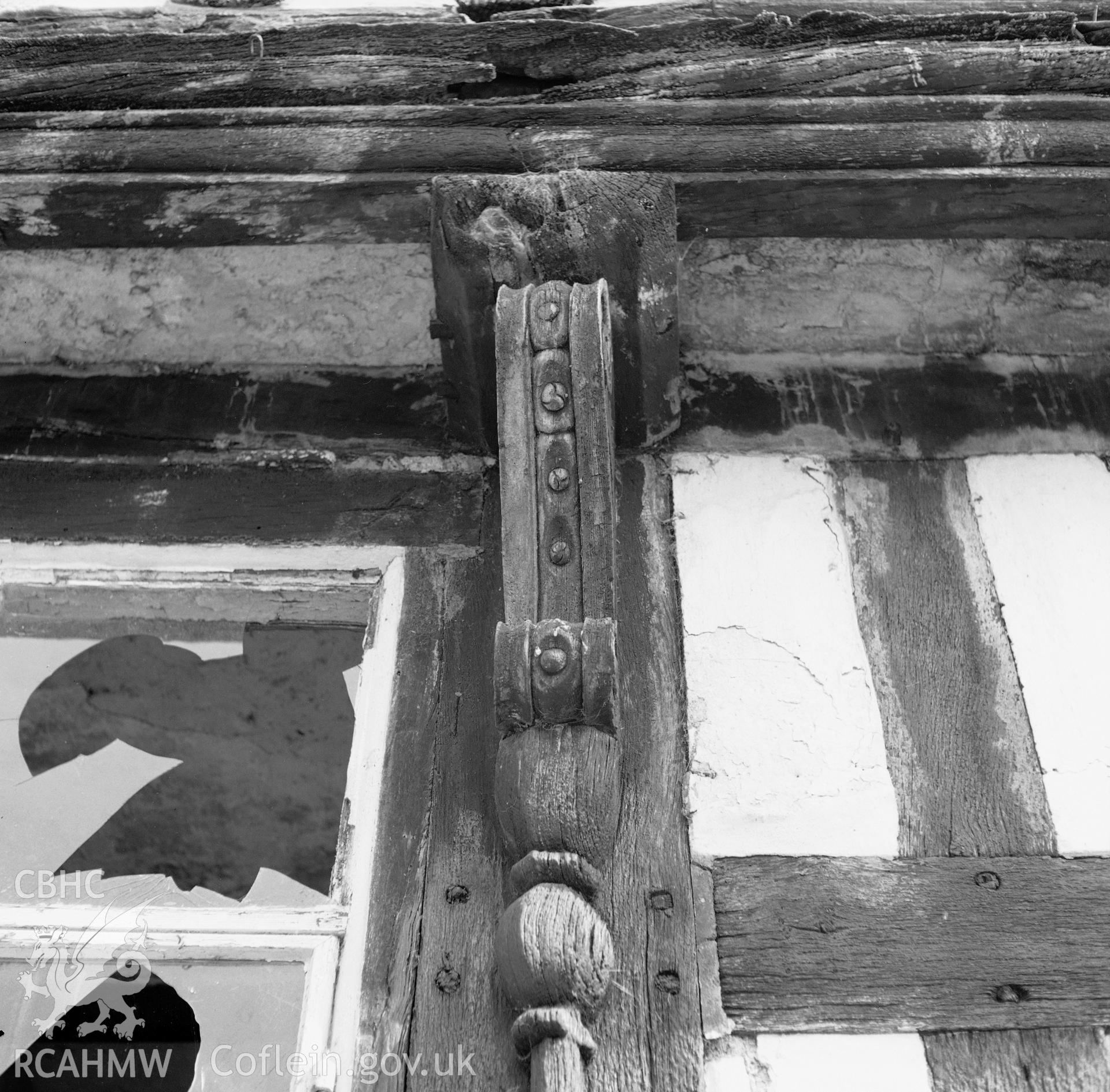 Exterior, showing timber detail
