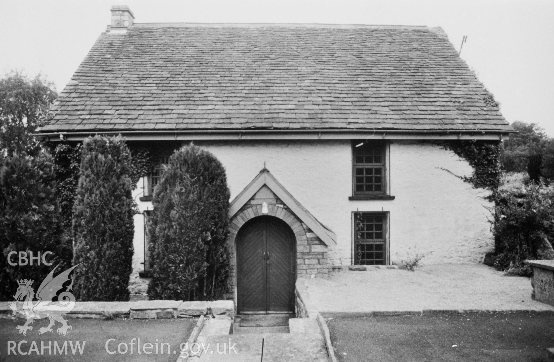 Exterior, front elevation
