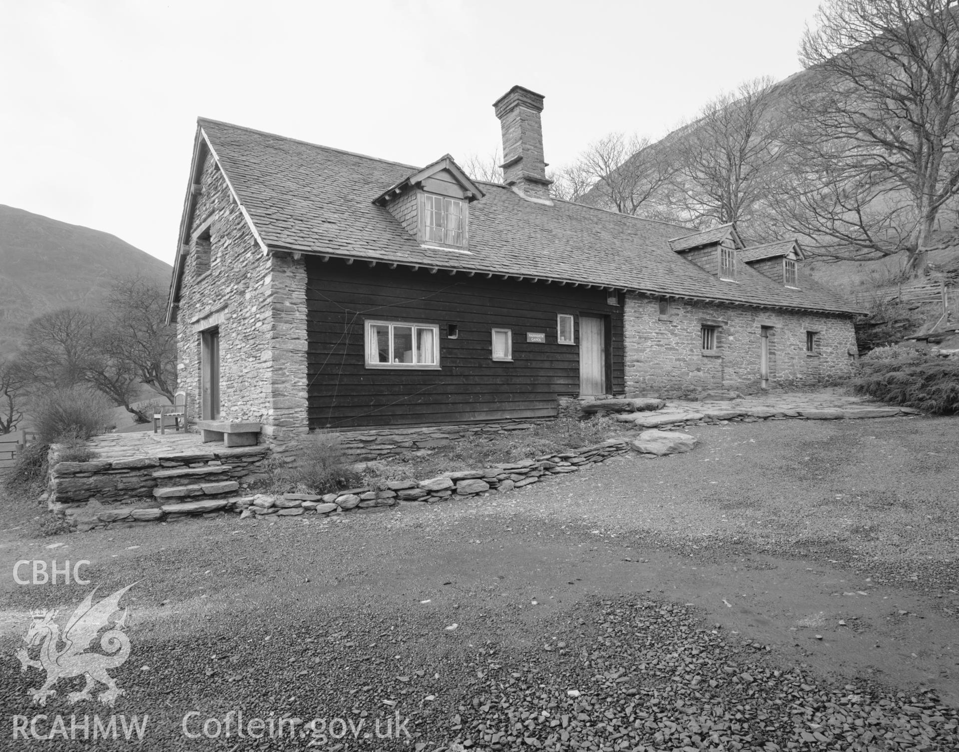 Exterior view of Nannerth Ganol after renovation.
