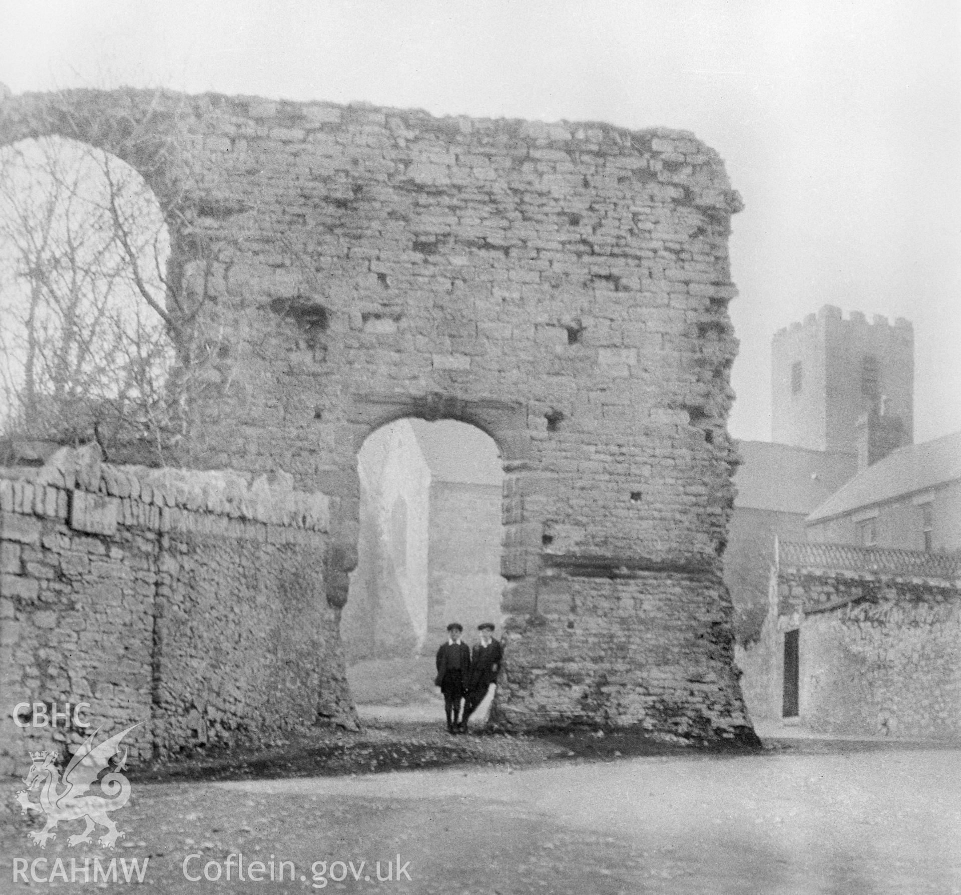 Remains of aisle