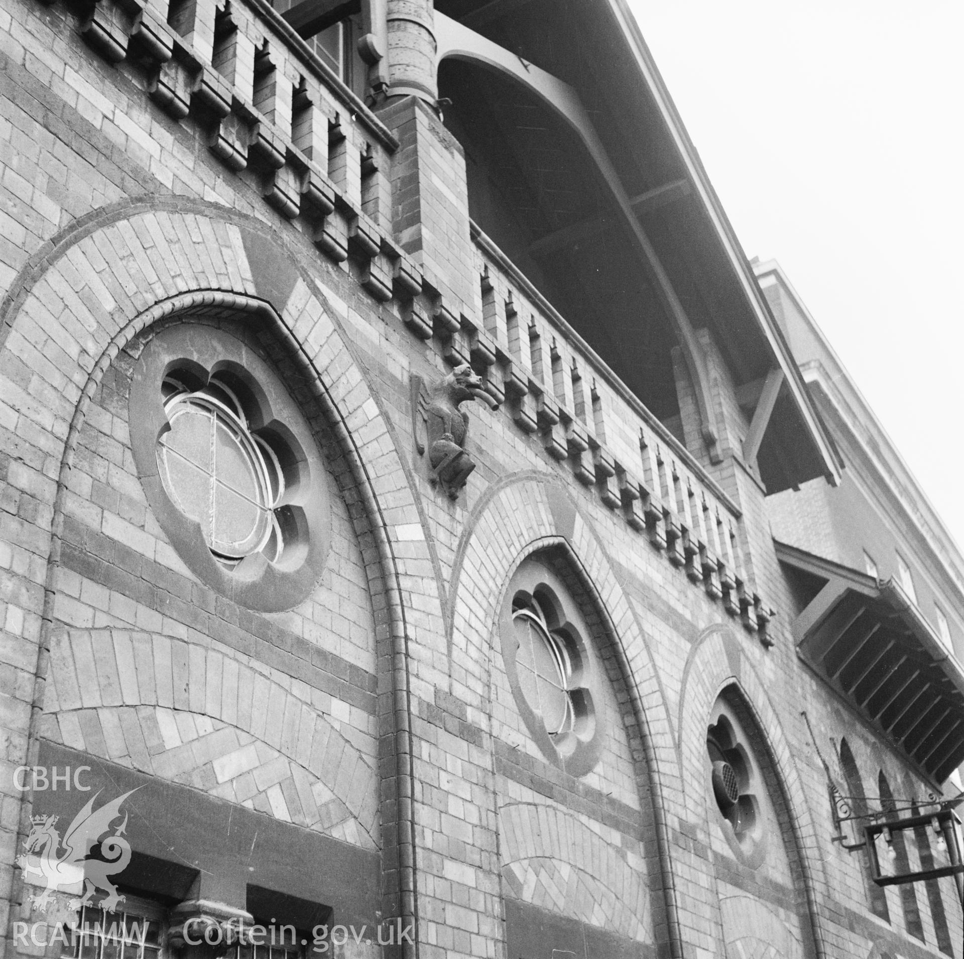 Detail of arcading and balustrade