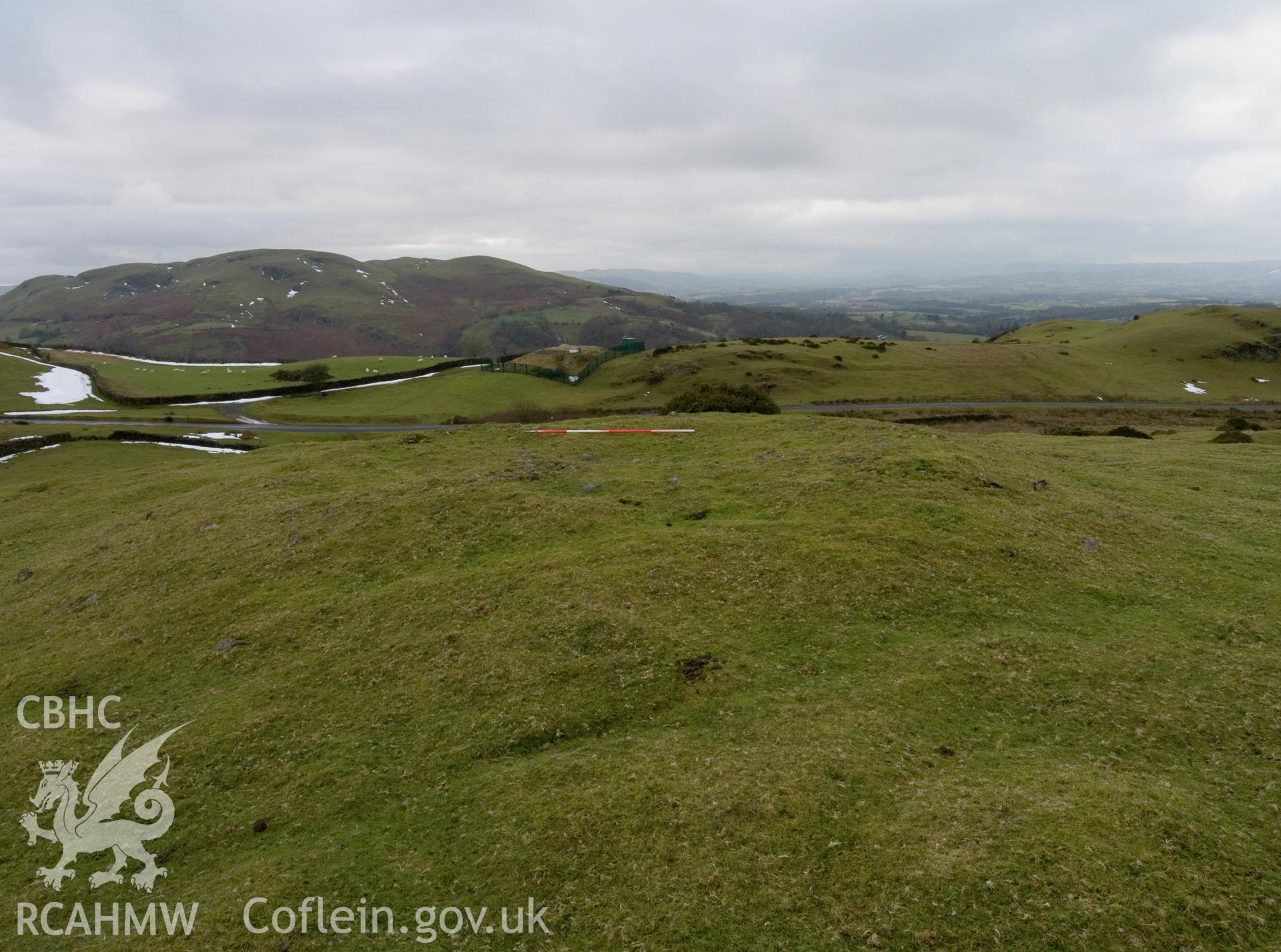 view looking SW.