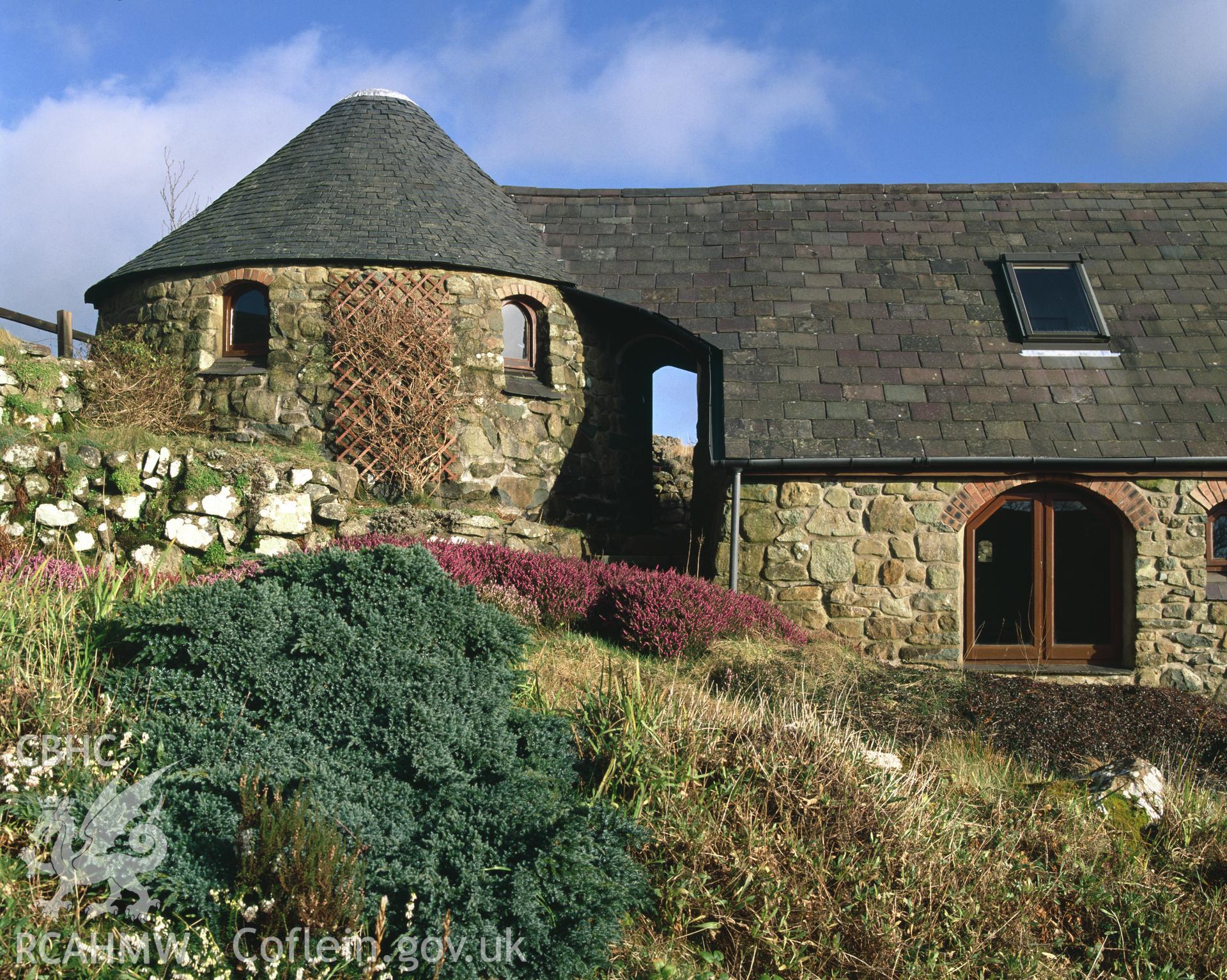 RCAHMW colour transparency showing Ffald-y-brenin chapel, taken by Iain Wright, 2003.