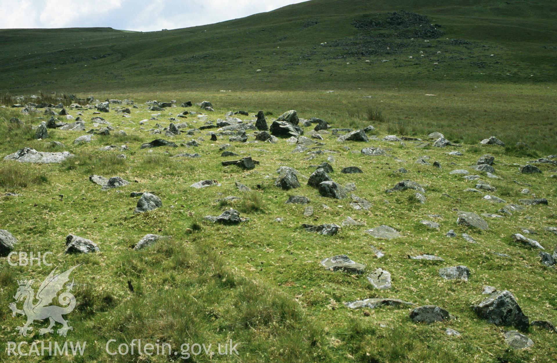 RCAHMW colour photograph of Carn Alw, taken by Toby Driver,2002-2003