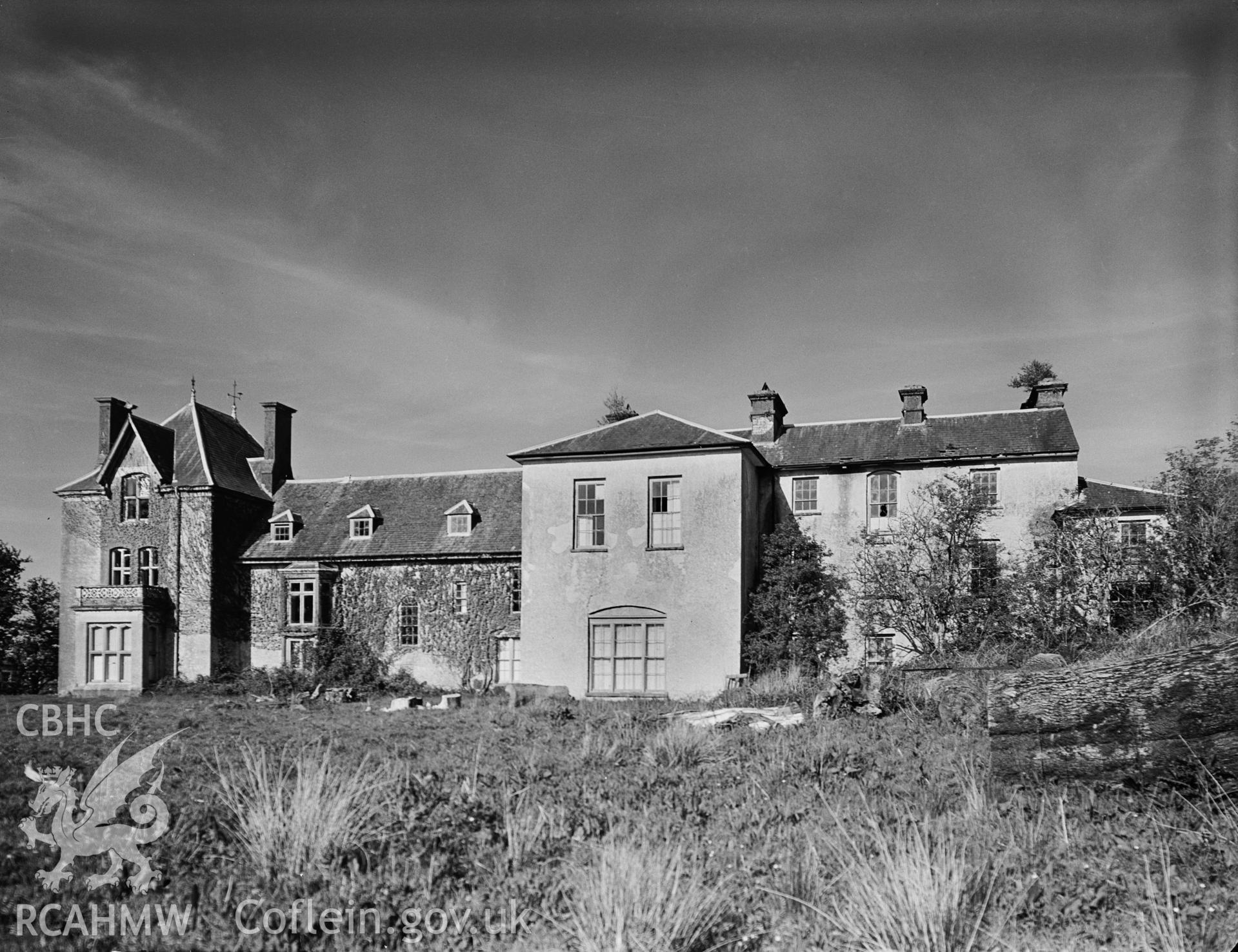 Exterior view of house from south-west