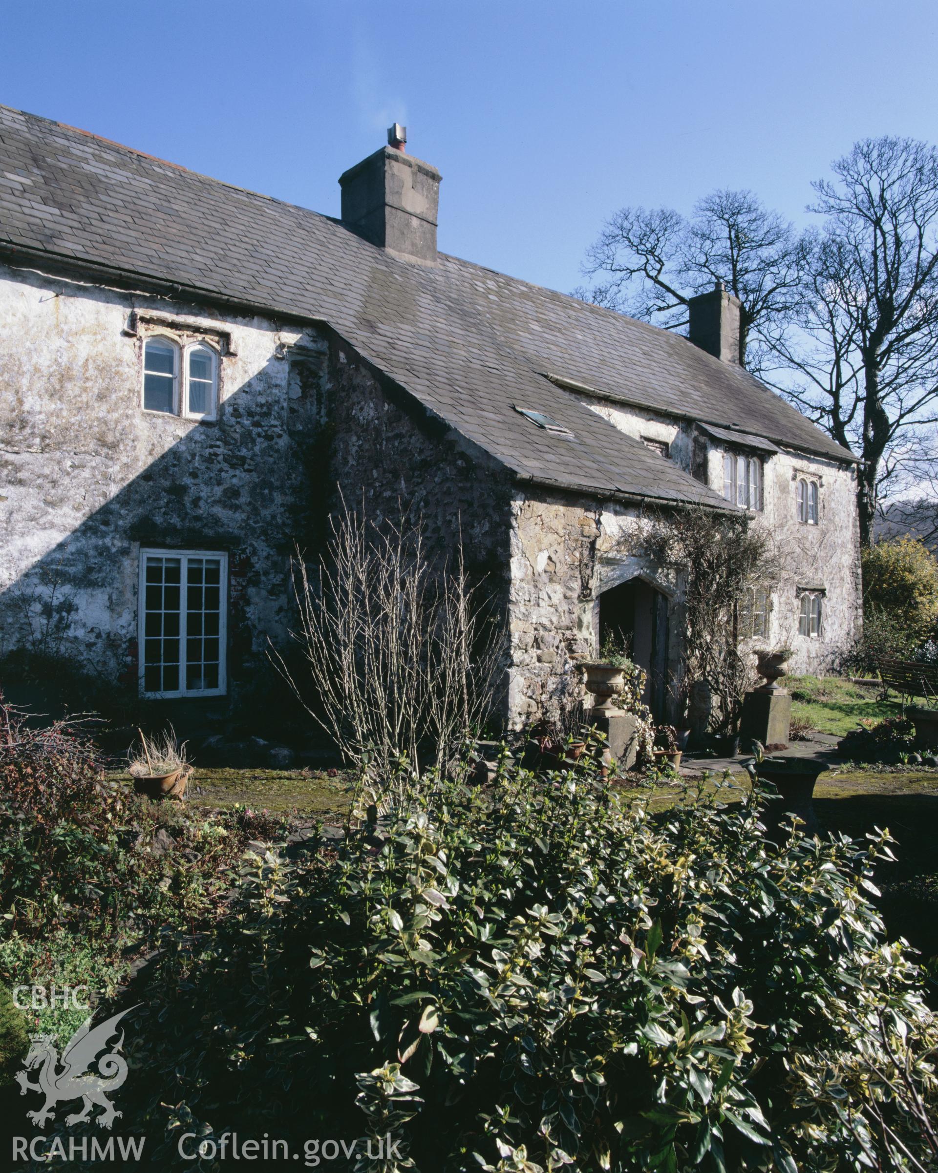 RCAHMW colour transparency showing view of Gelynis, Radyr