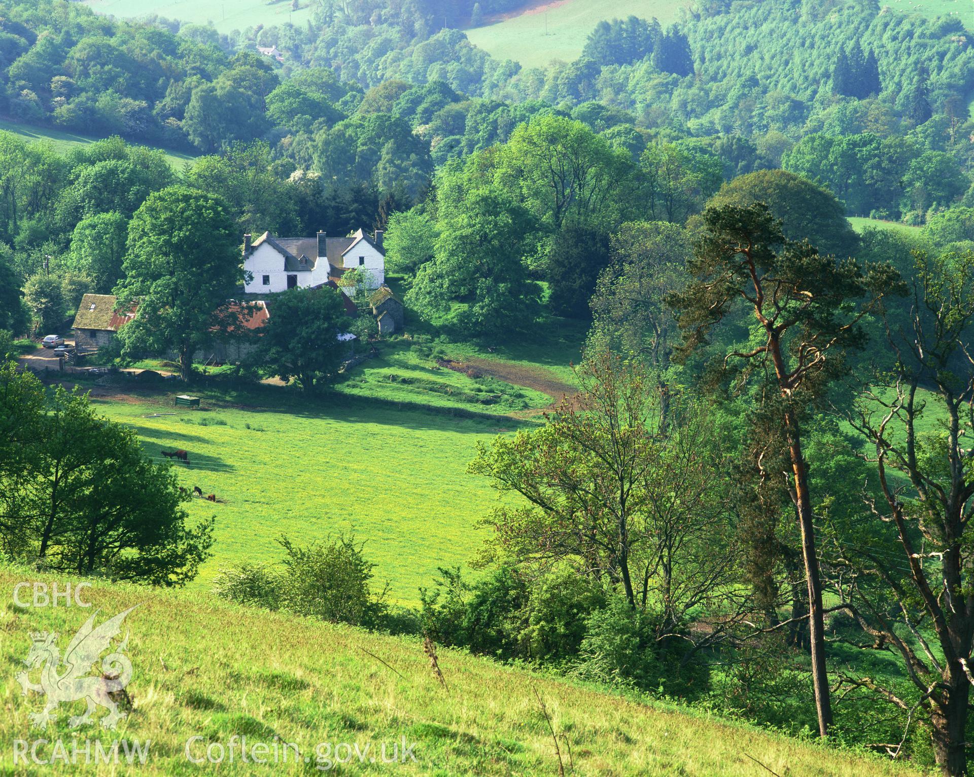 RCAHMW colour transparency showing Ciliau, Painscastle, taken by Iain Wright, May 2004