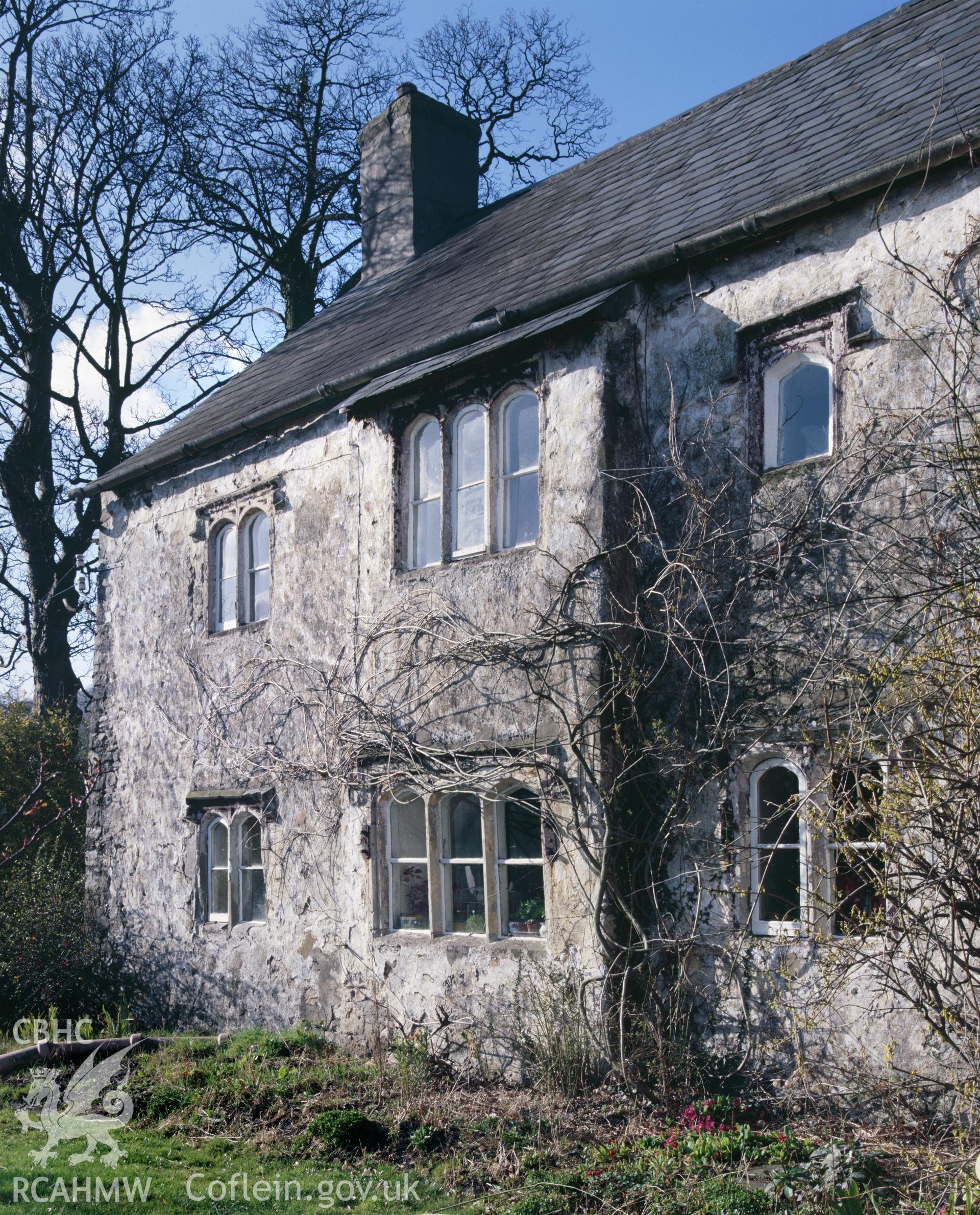 RCAHMW colour transparency showing view of Gelynis, Radyr