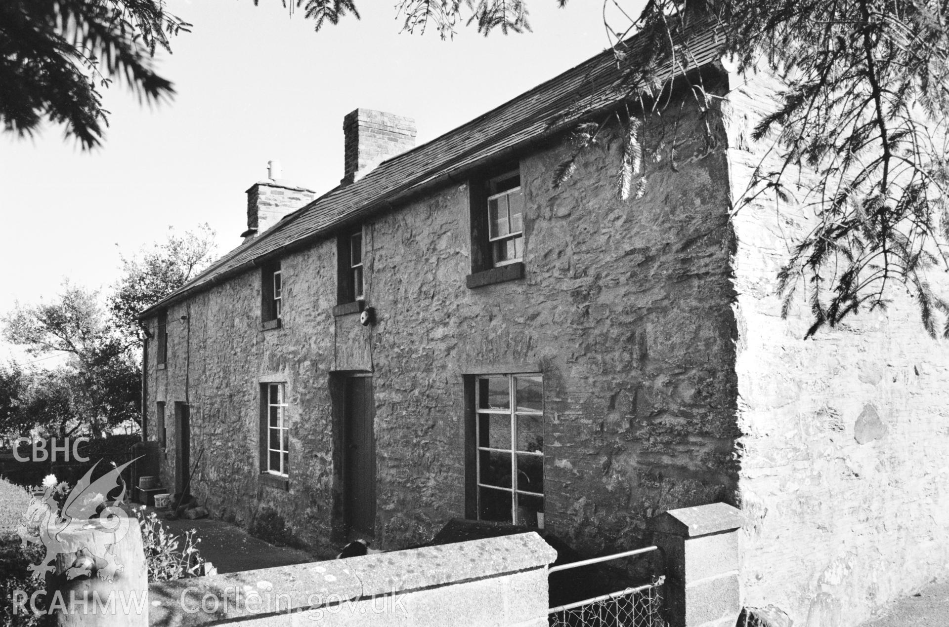 Exterior, farmhouse from north-east.
