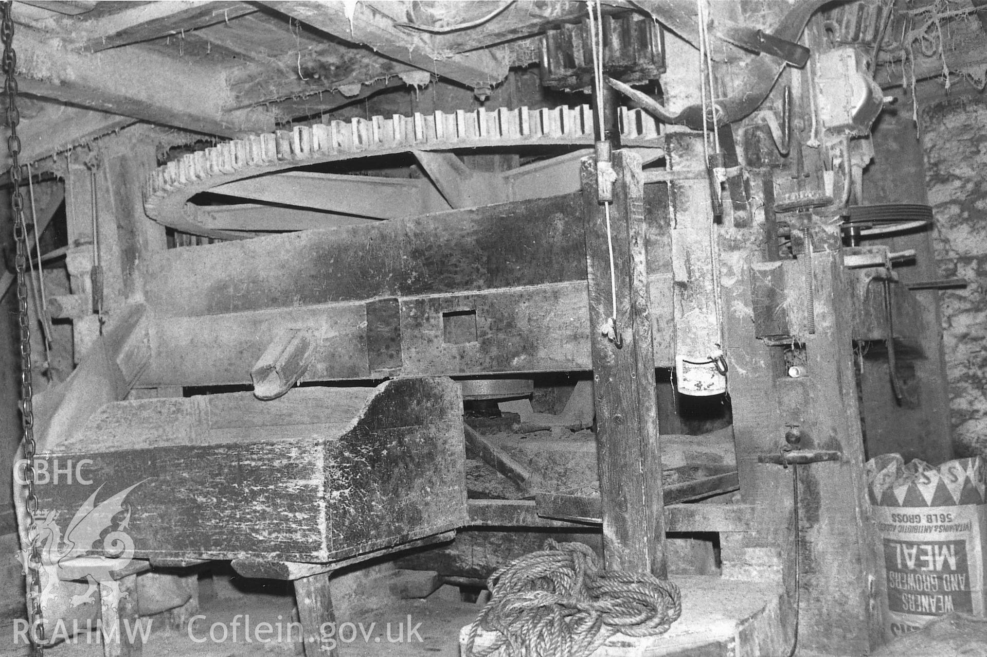 View of ground floor at Park Mill, Gower.
