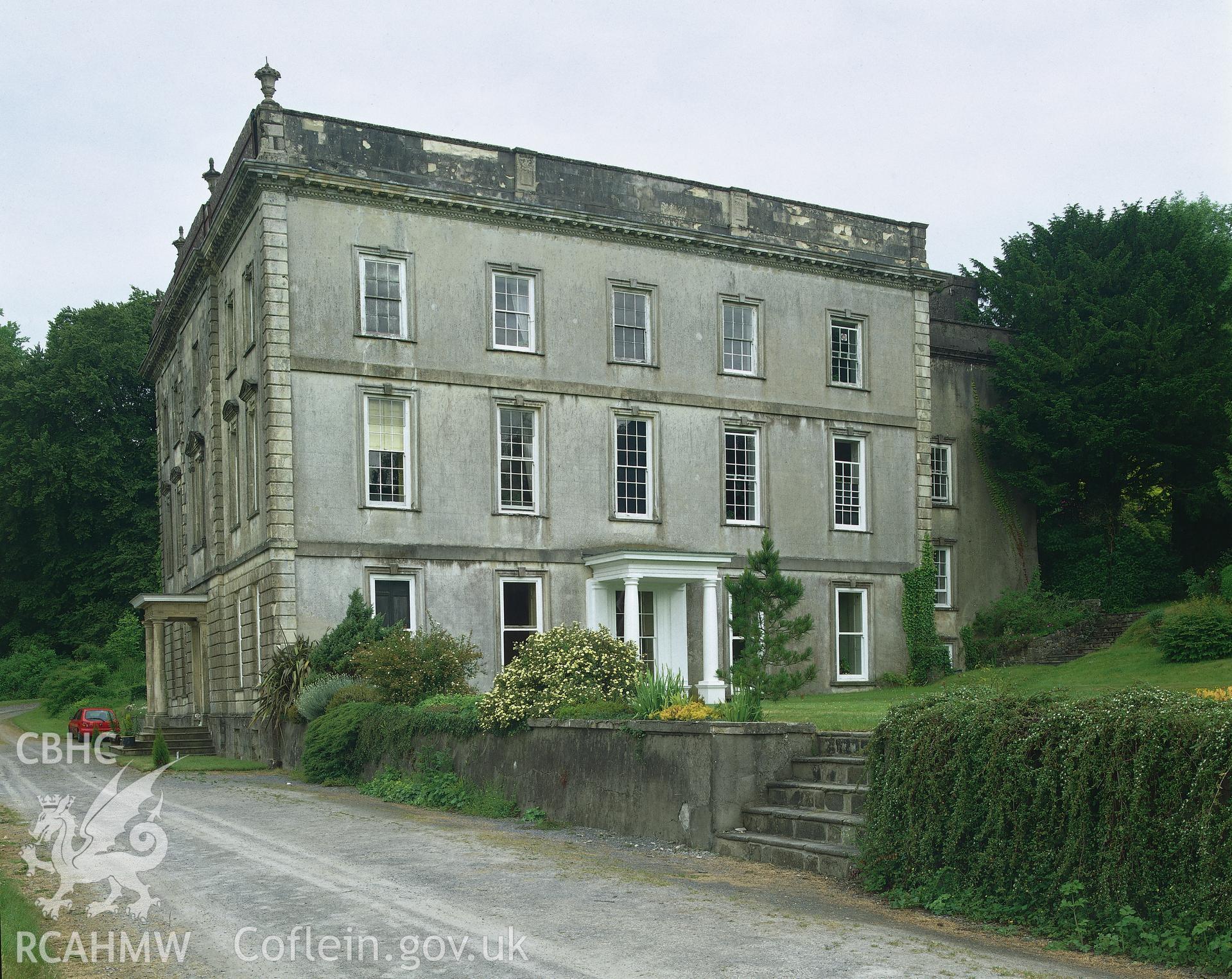 RCAHMW colour transparency showing exterior view of Taliaris, Manordeilo and Salem