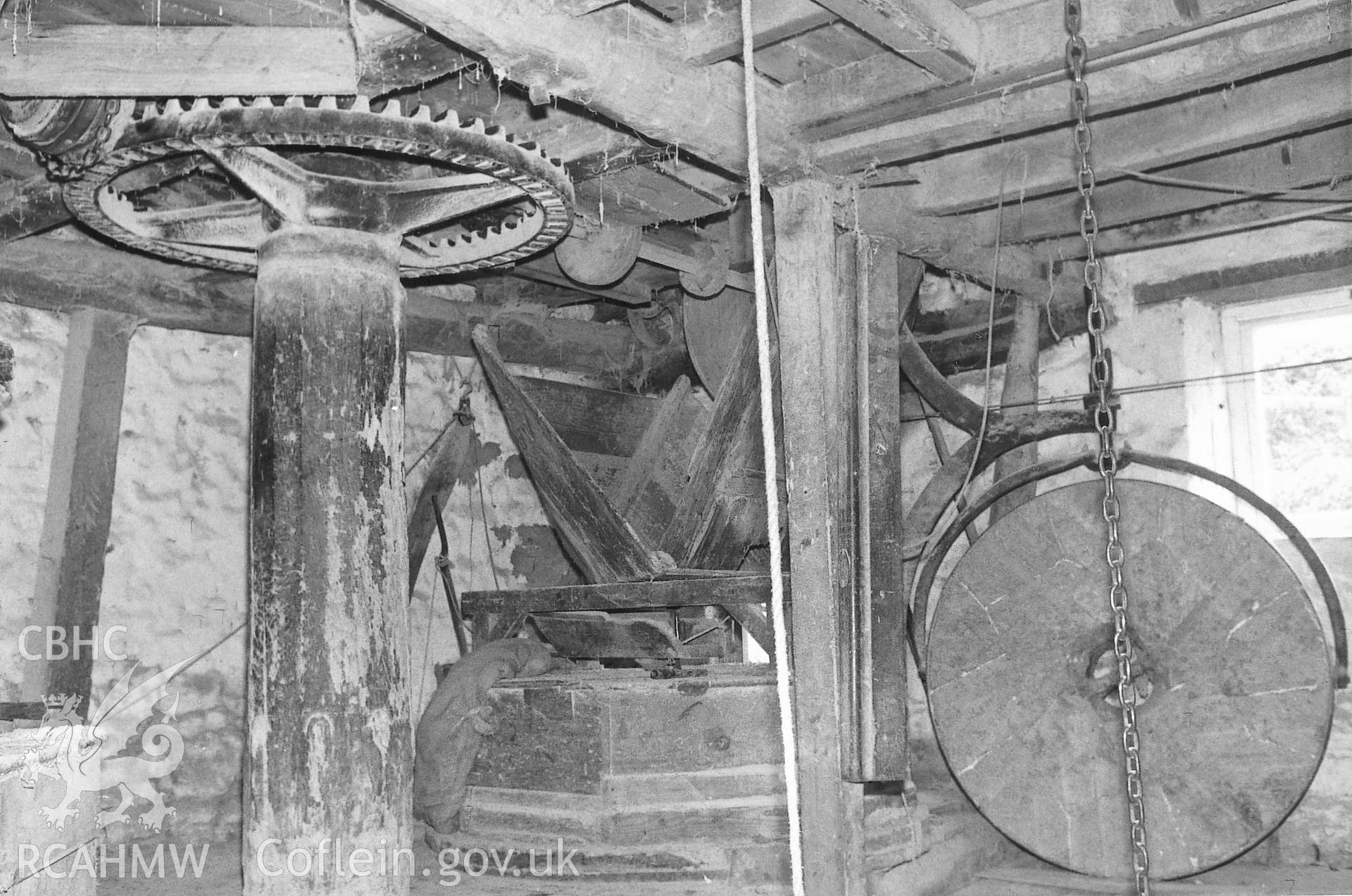 View of first floor at Park Mill, Gower.