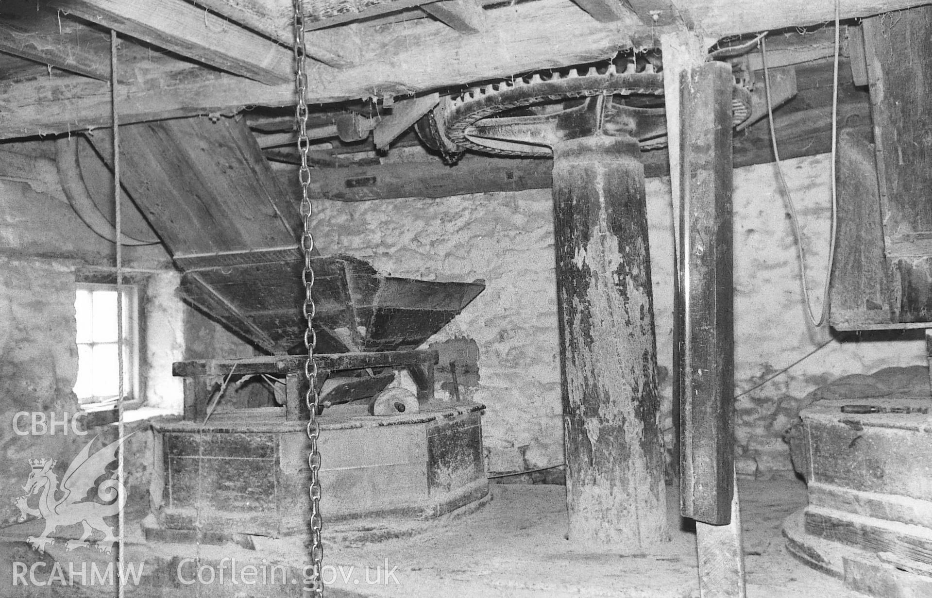 View of first floor at Park Mill, Gower.