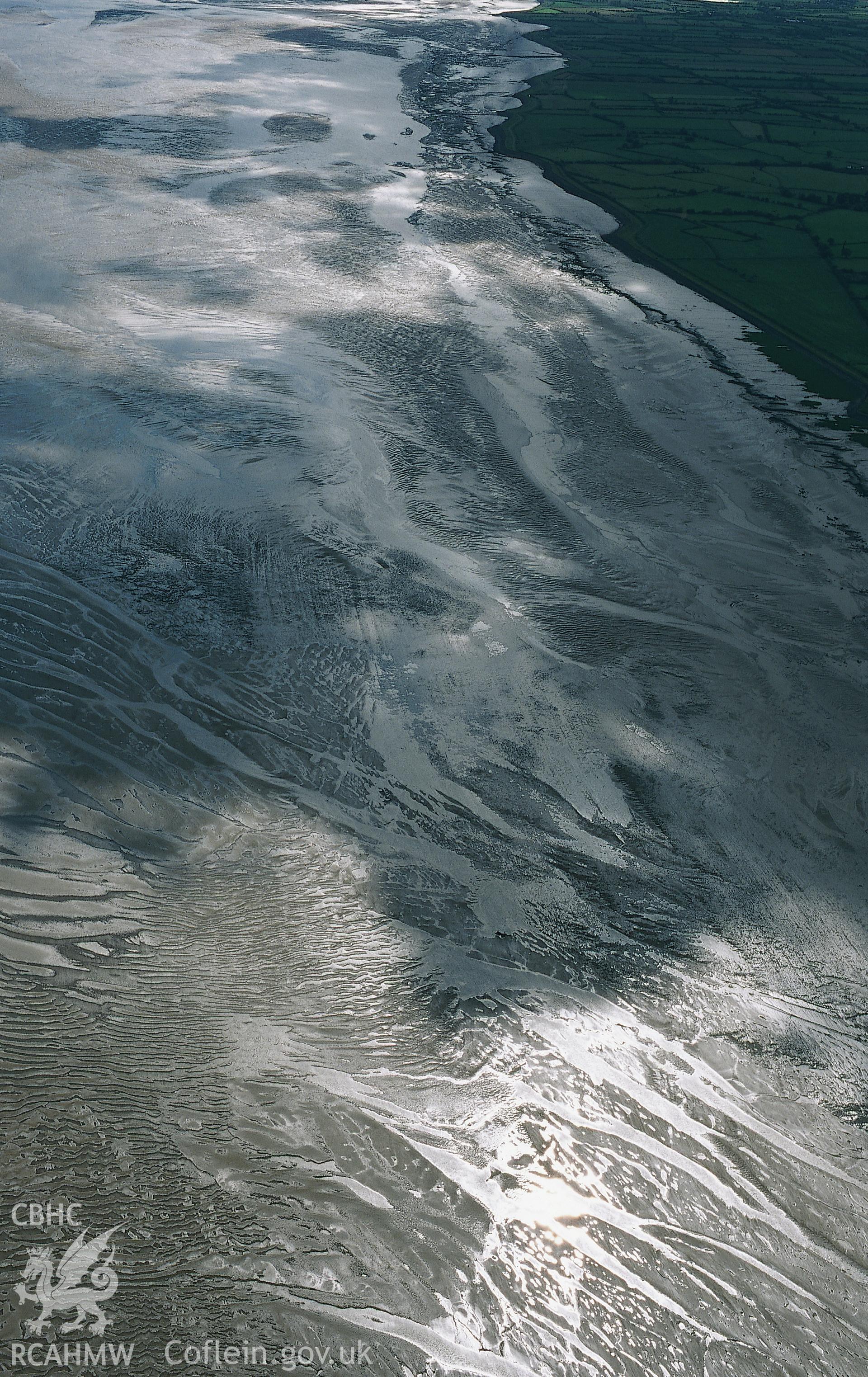 RCAHMW colour slide oblique aerial photograph of Cold Harbour, taken by Toby Driver, 2001