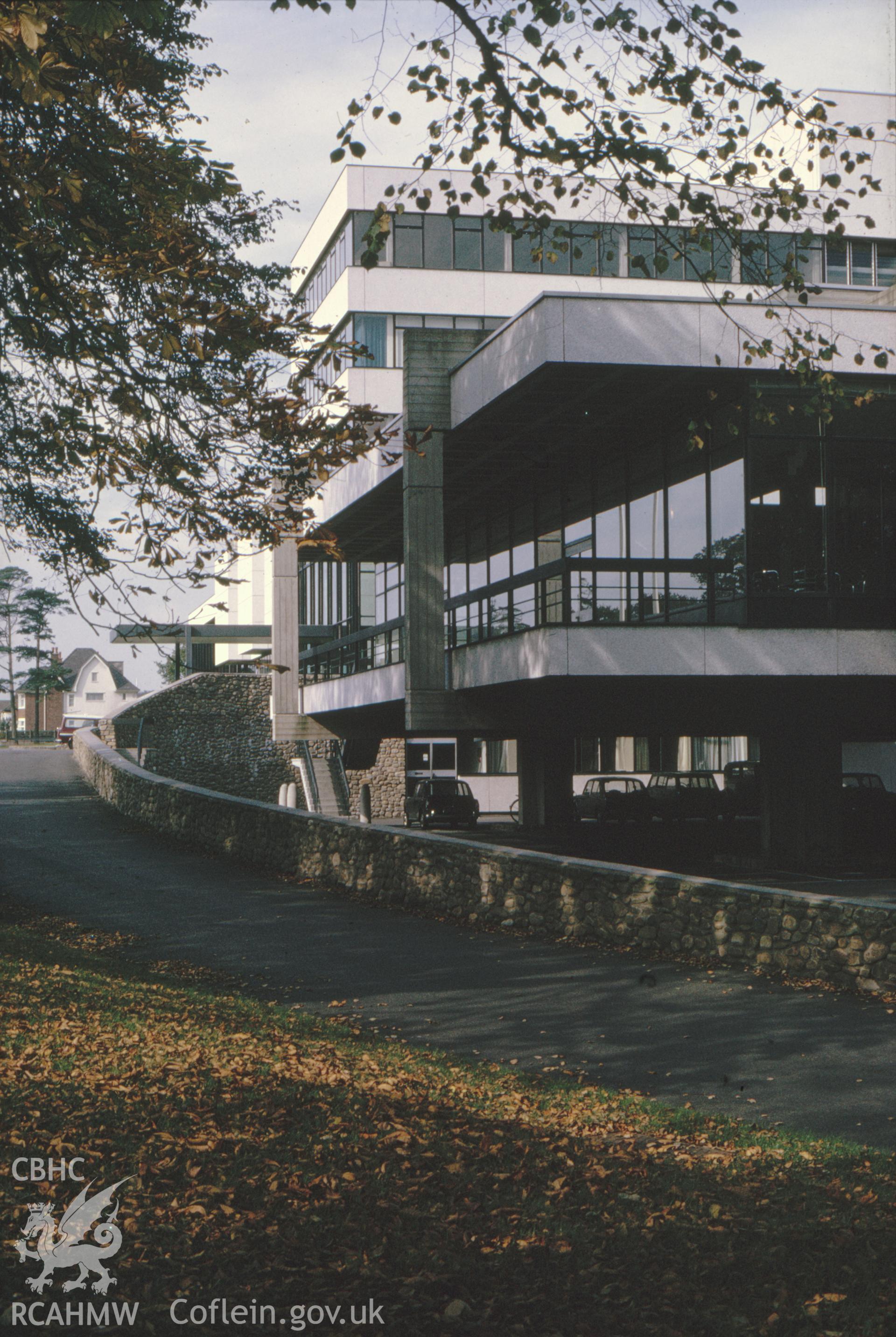 Exterior view of BBC Broadcasting House, Llandaff.