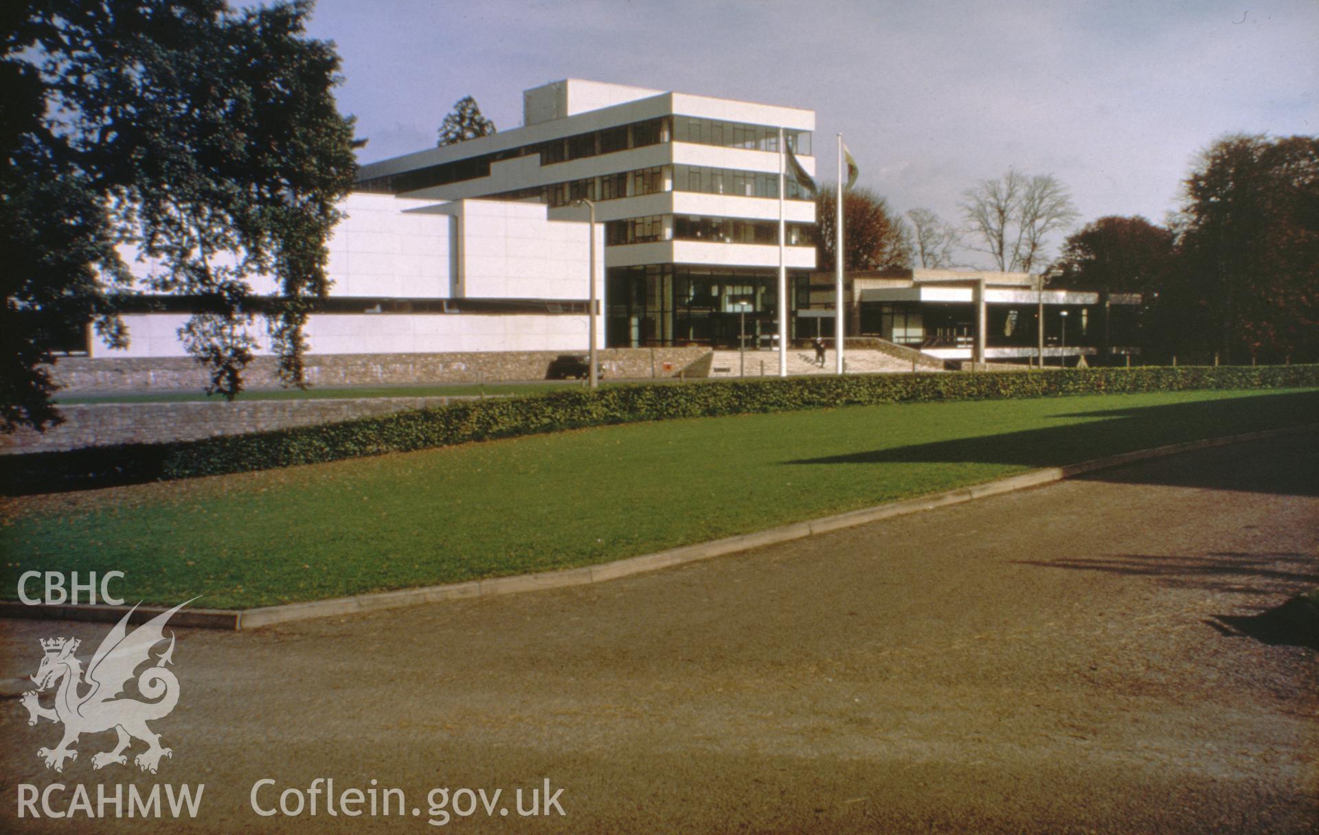 Exterior view of BBC Broadcasting House, Llandaff.