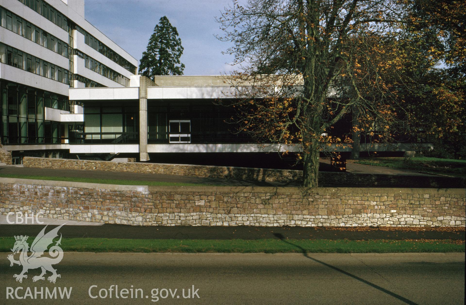 Exterior view of BBC Broadcasting House, Llandaff.