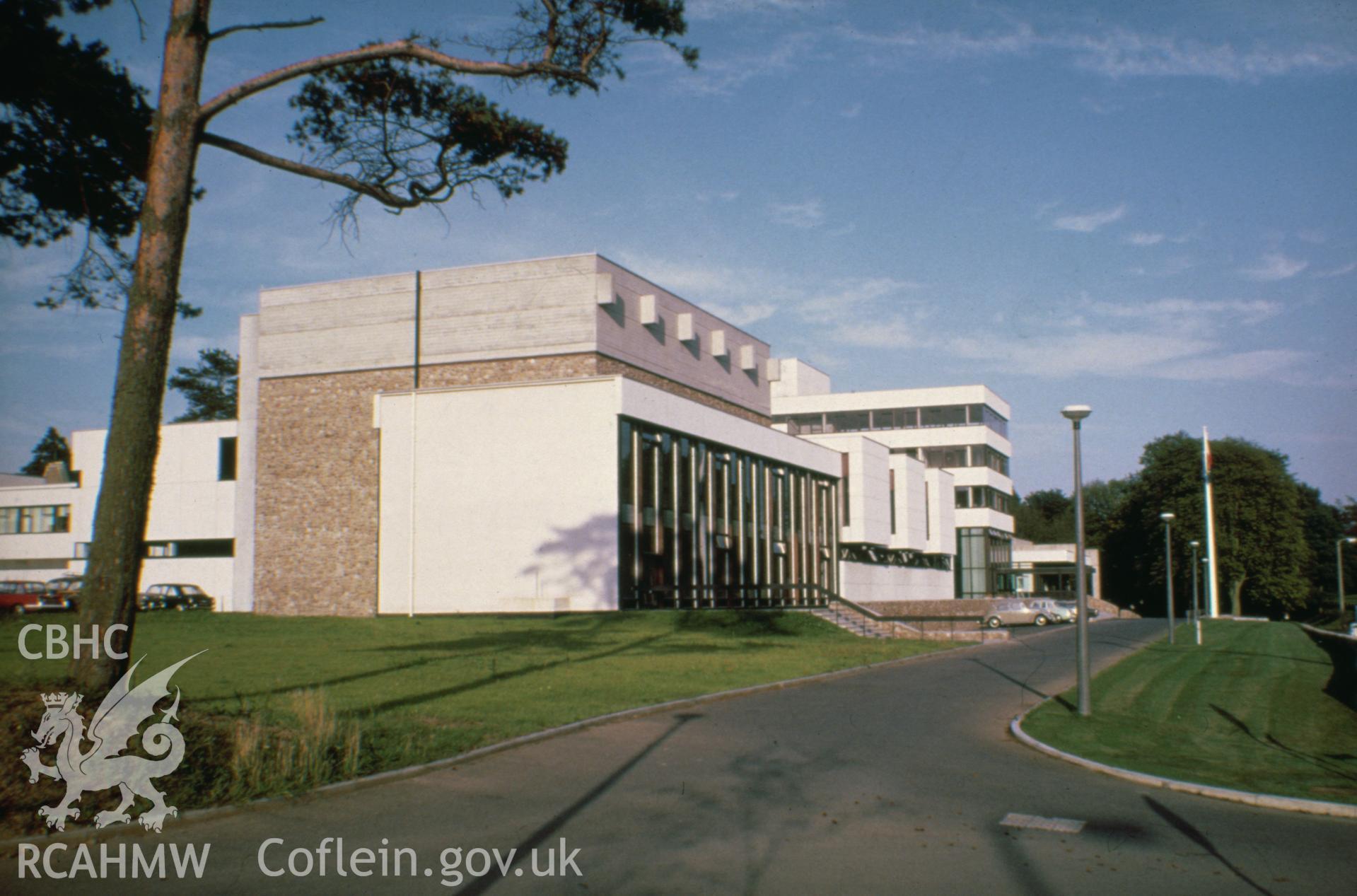 Exterior view of BBC Broadcasting House, Llandaff.