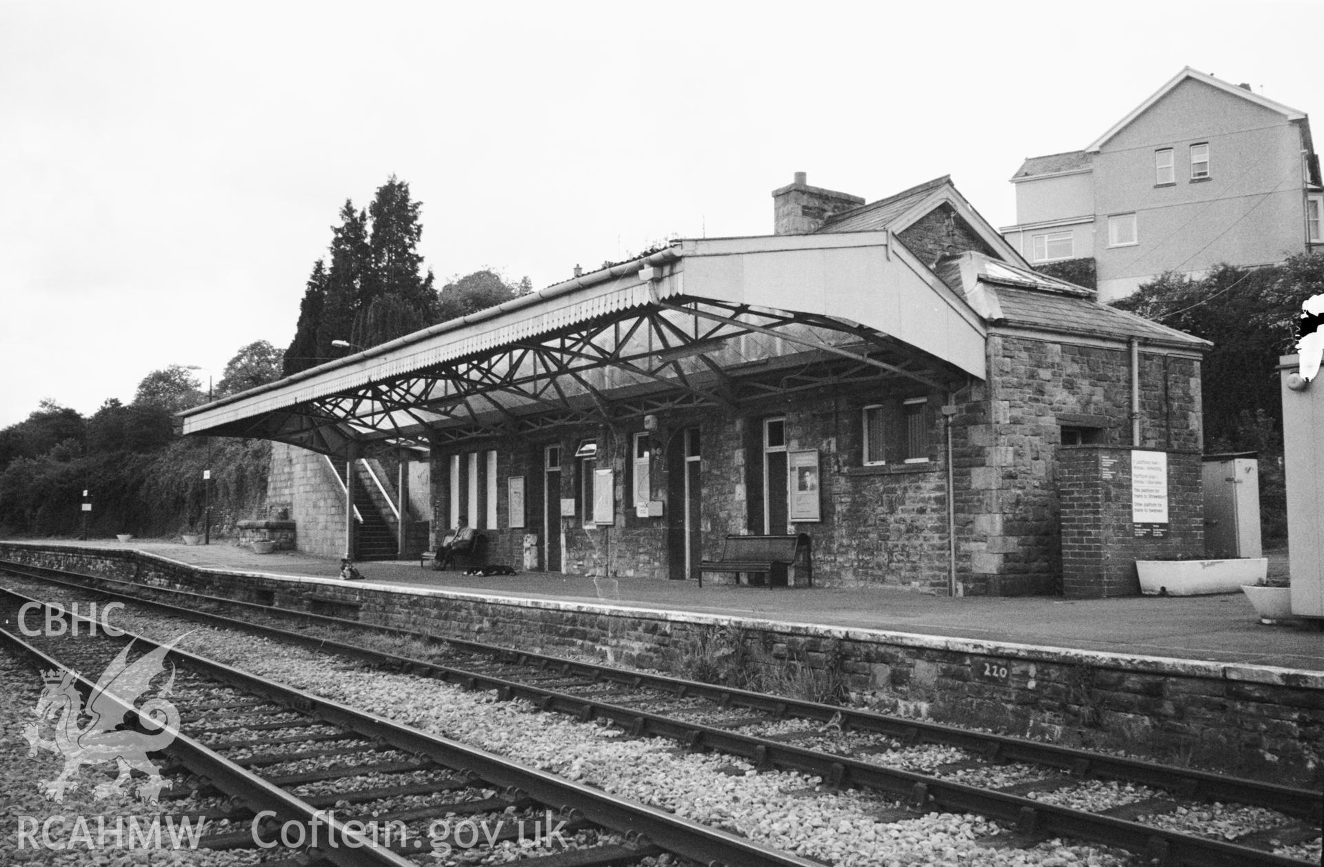 Main station building viewed from NE, NA/GEN/93/107