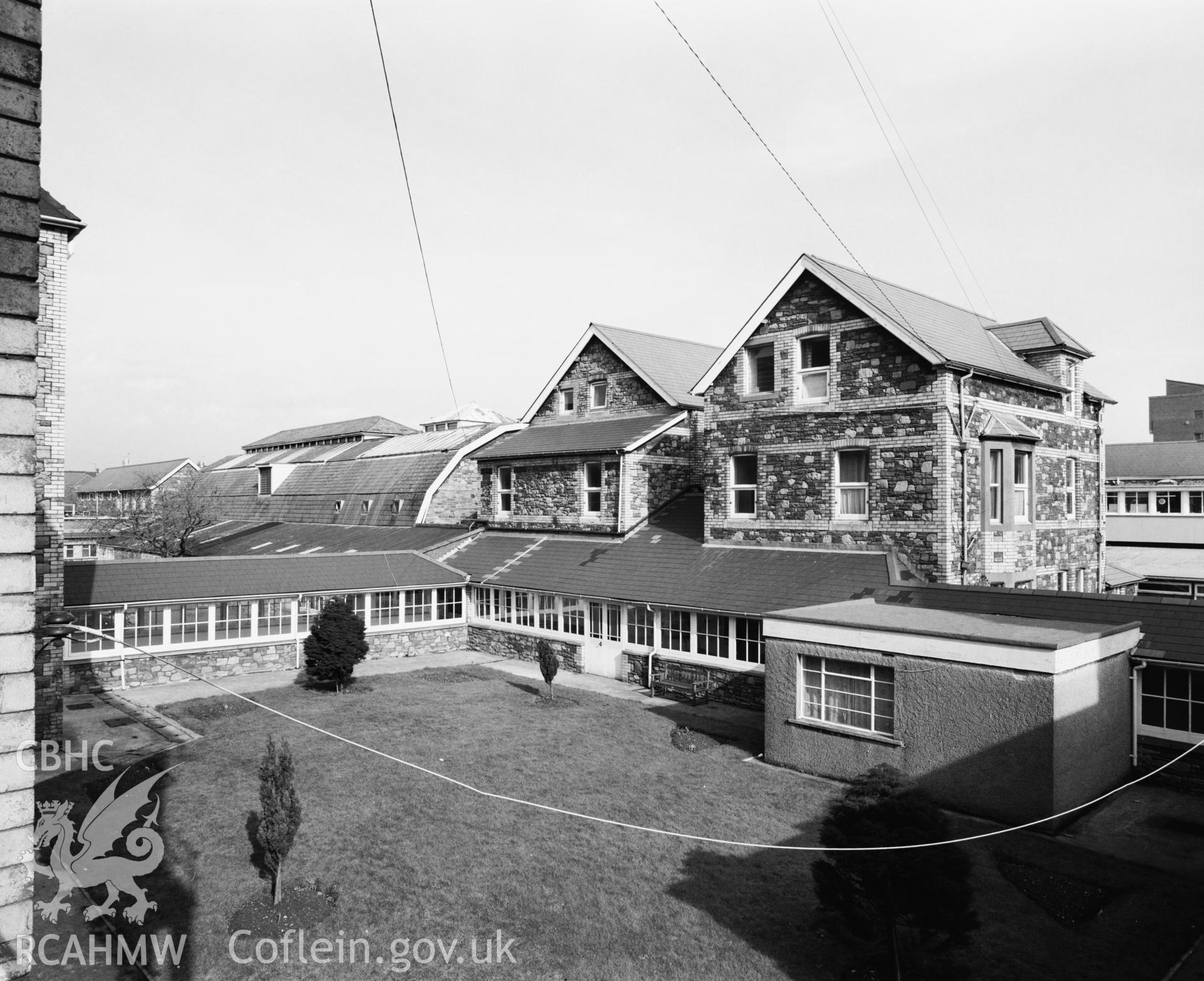 View of master's house and clothing store