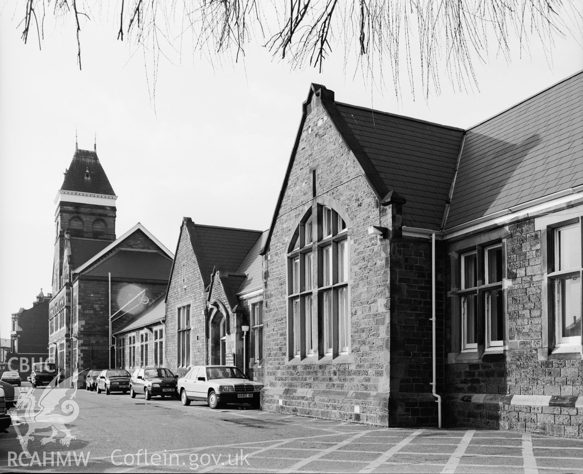 View of the board room block