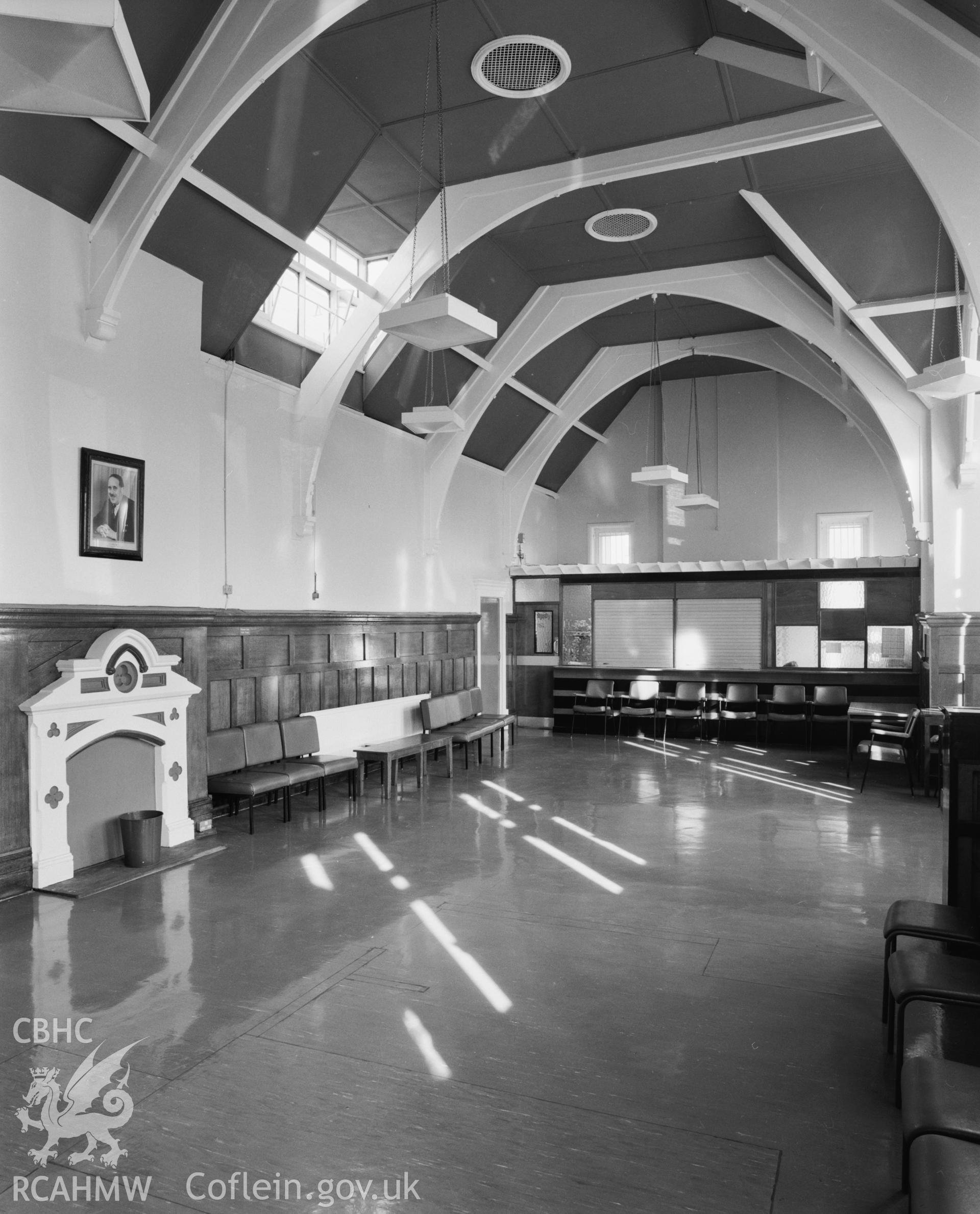 Interior of board room