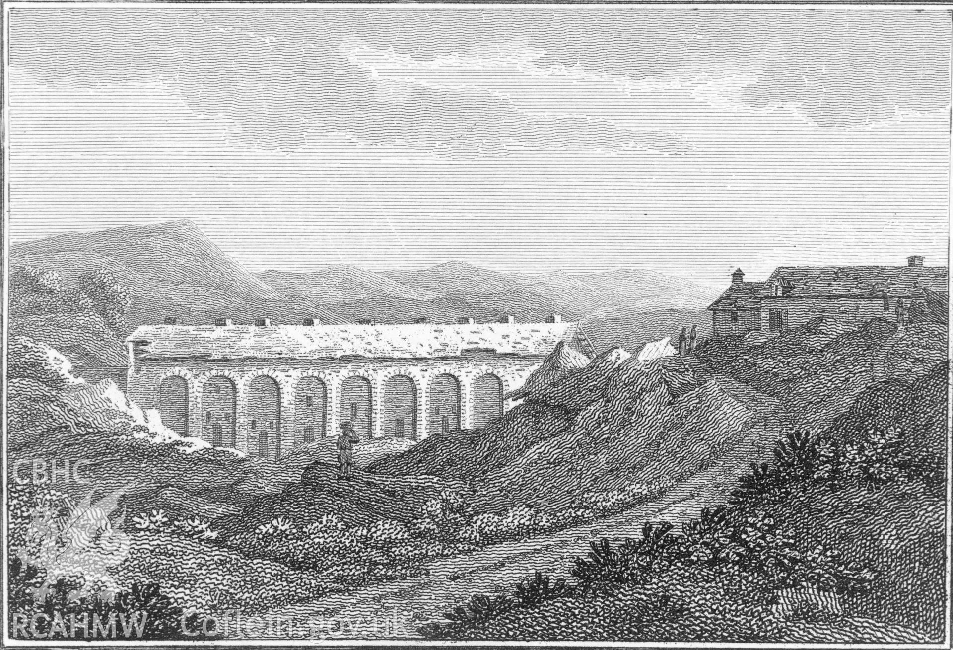 Engraving by Sir Richard Coalt-Hoare, 1801.