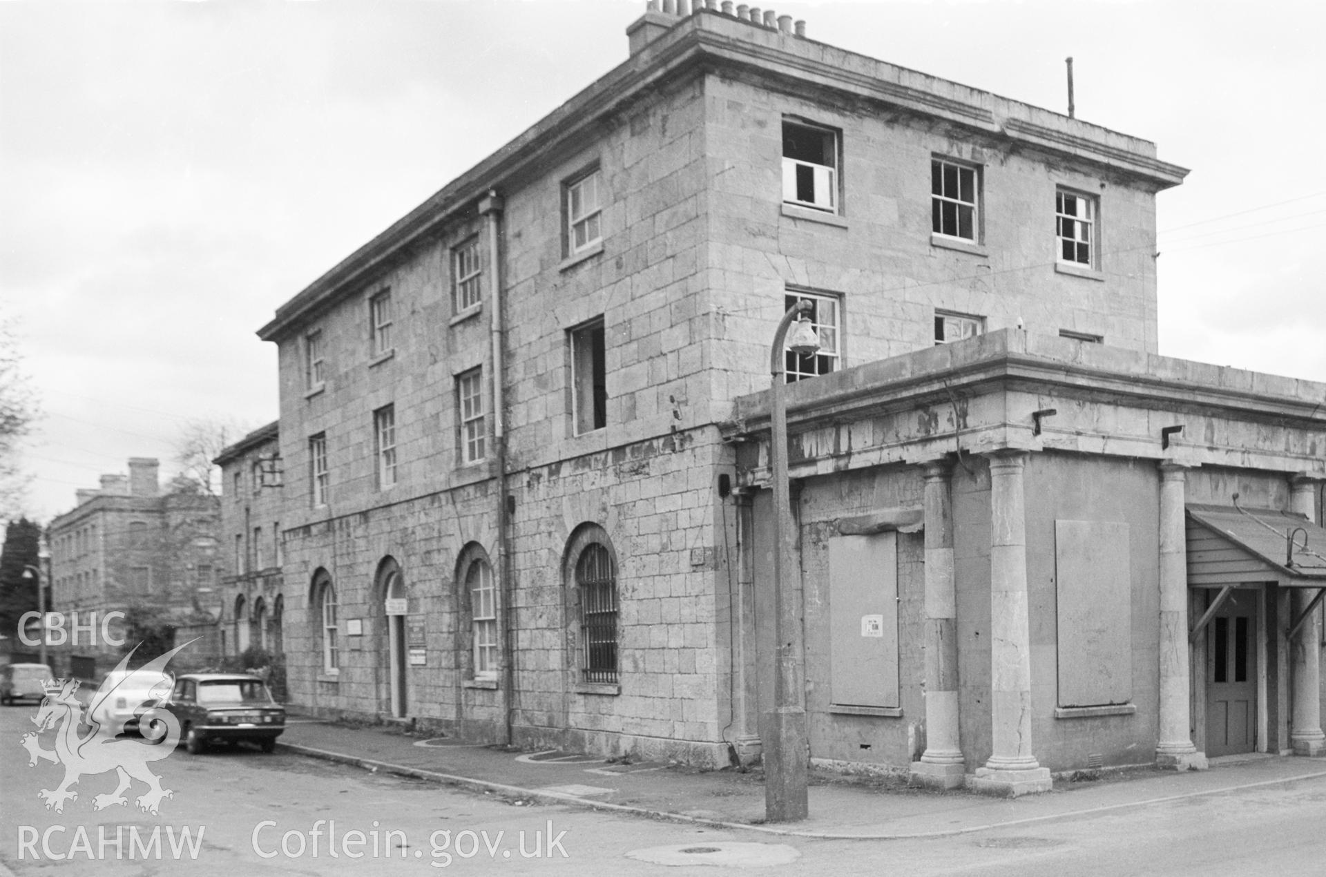 1 The Terrace,  Pembroke Dockyard; one black and white photograph taken by RCAHMW 1978.
