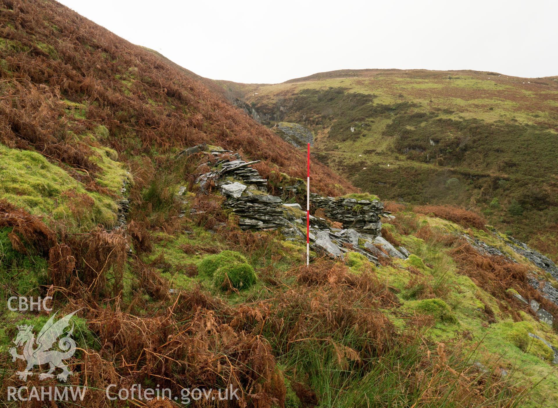 view looking NW.