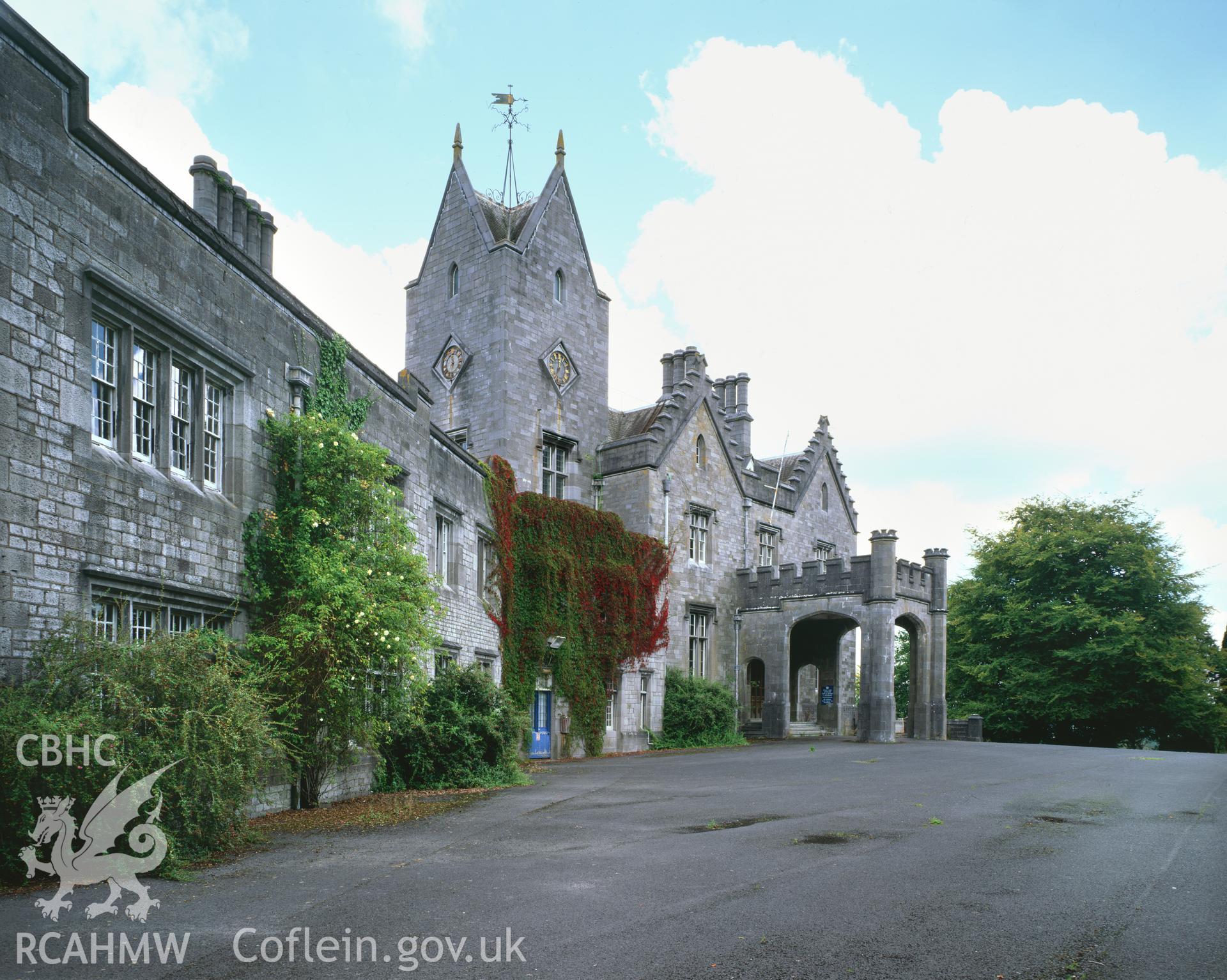 RCAHMW colour transparency showing Golden Grove, Llandeilo taken by I.N. Wright, September 2005