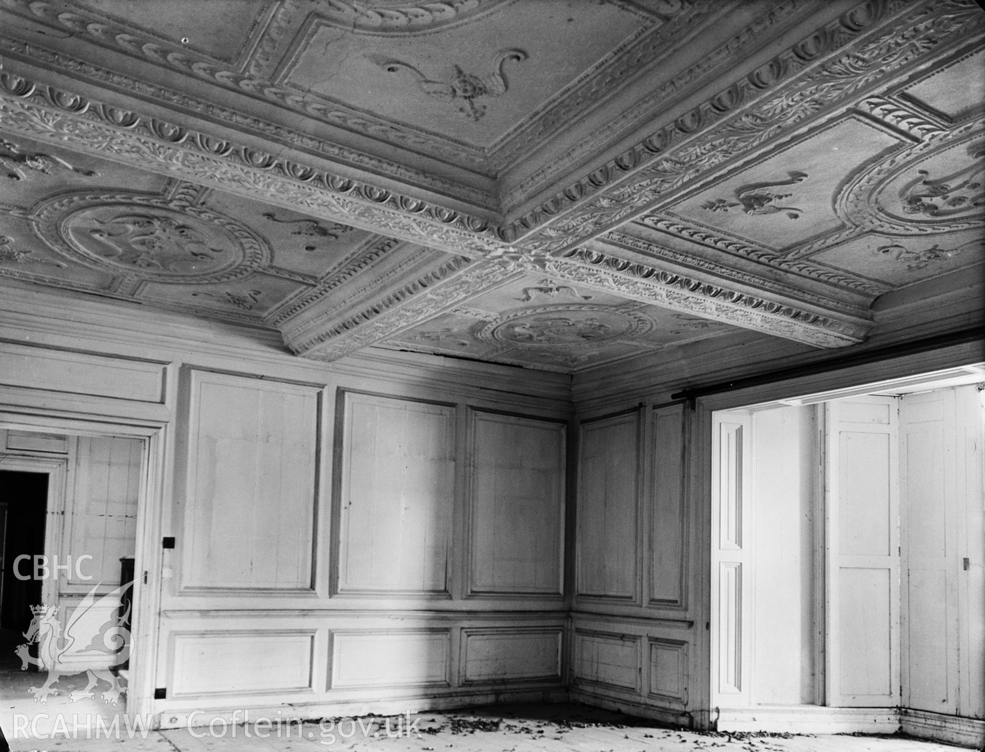 Interior view showing room adjacent to the ballroom