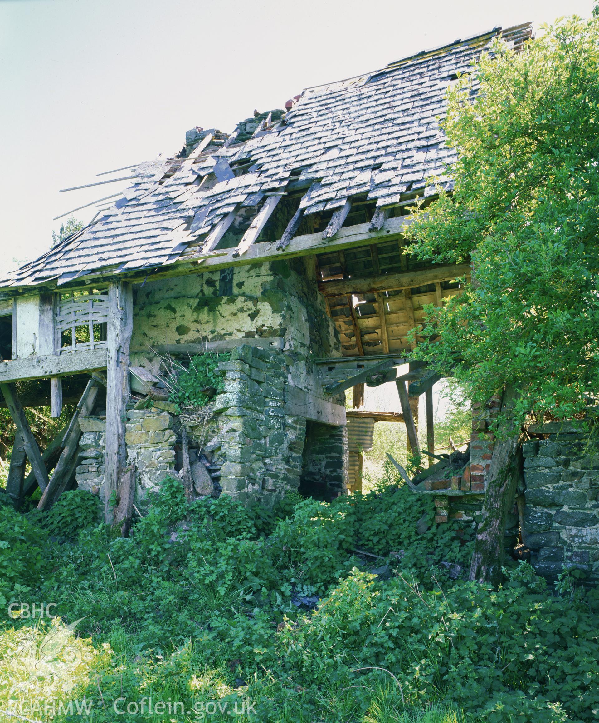 RCAHMW colour transparency showing Old Llanerch, Snead, taken by I.N. Wright, 2002
