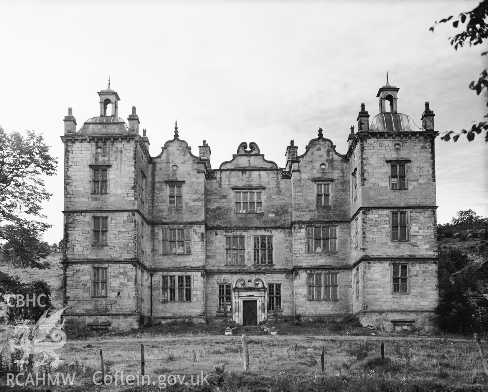 Exterior view showing east elevation