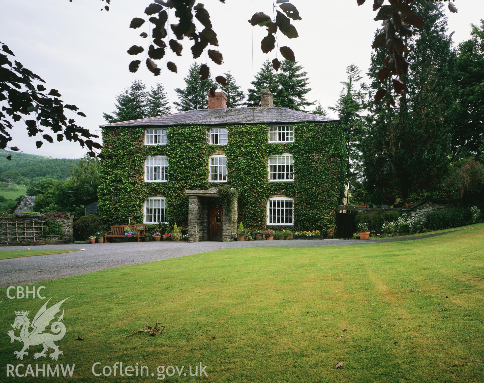 RCAHMW colour transparency showing Mathafarn, Glantwymyn, taken by I.N. Wright, 2003