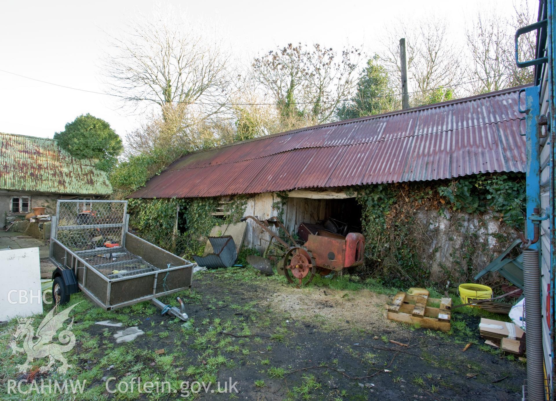 Outbuilding from the west