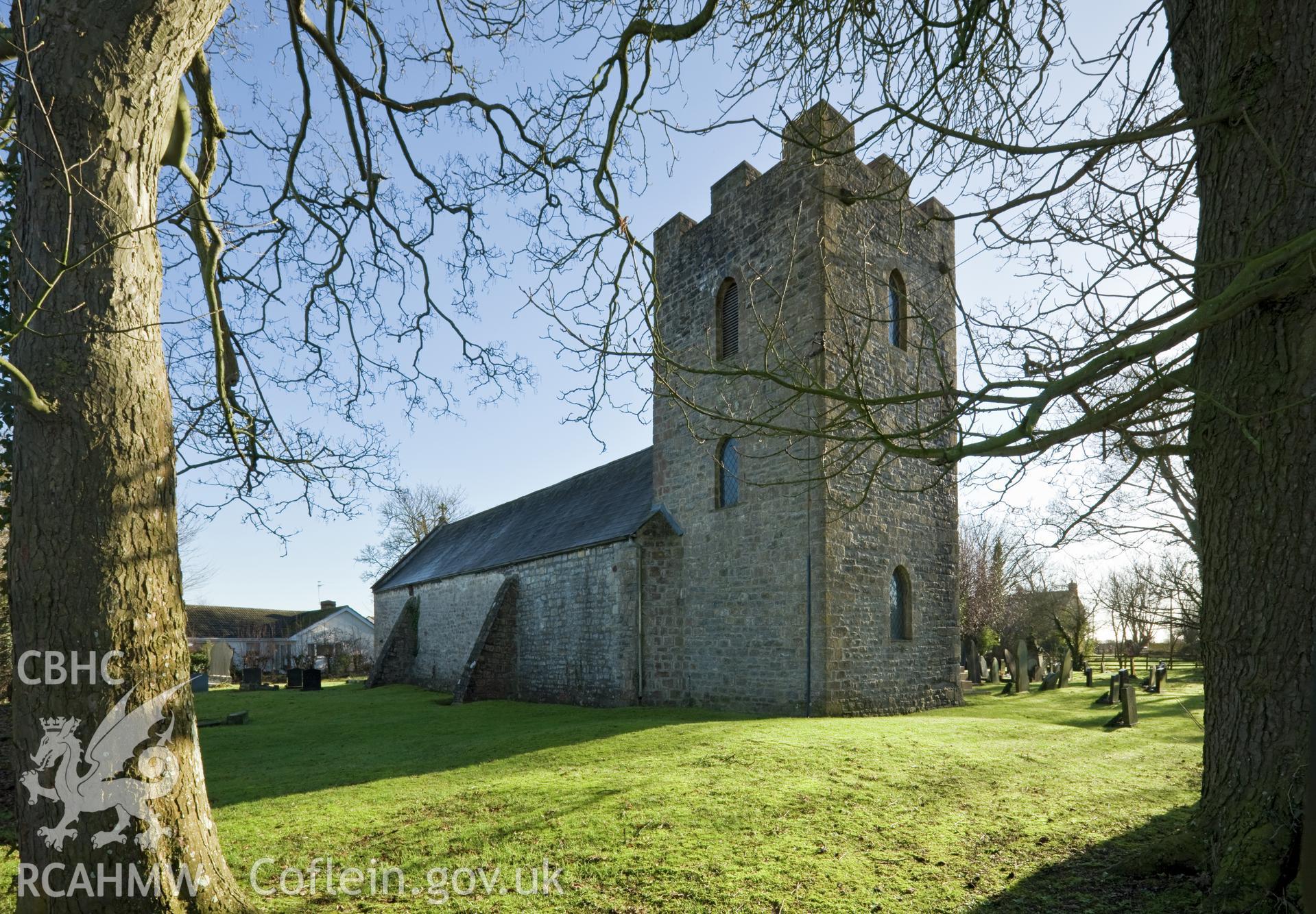 View from the northwest.