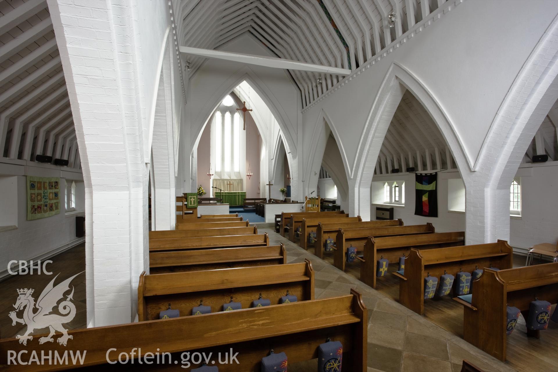 Interior from the west northwest.