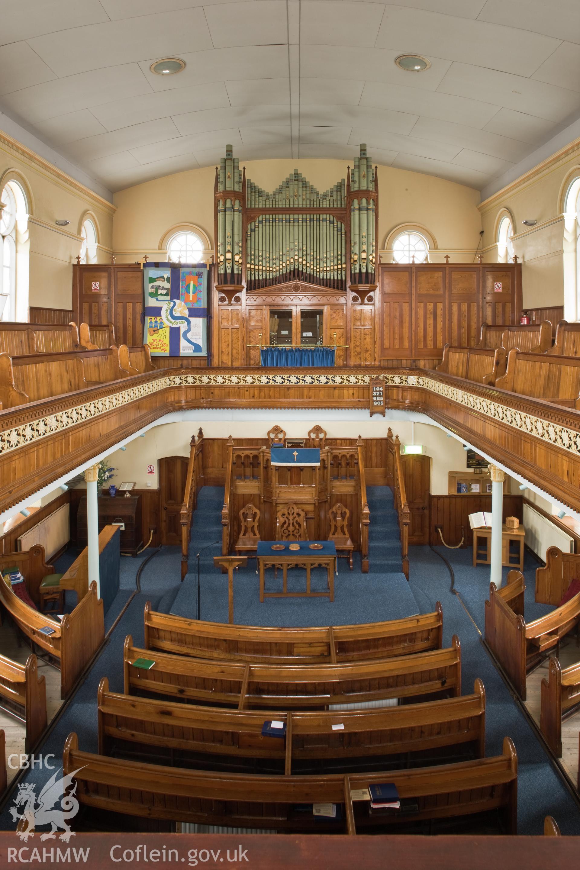 Interior from balcony..
