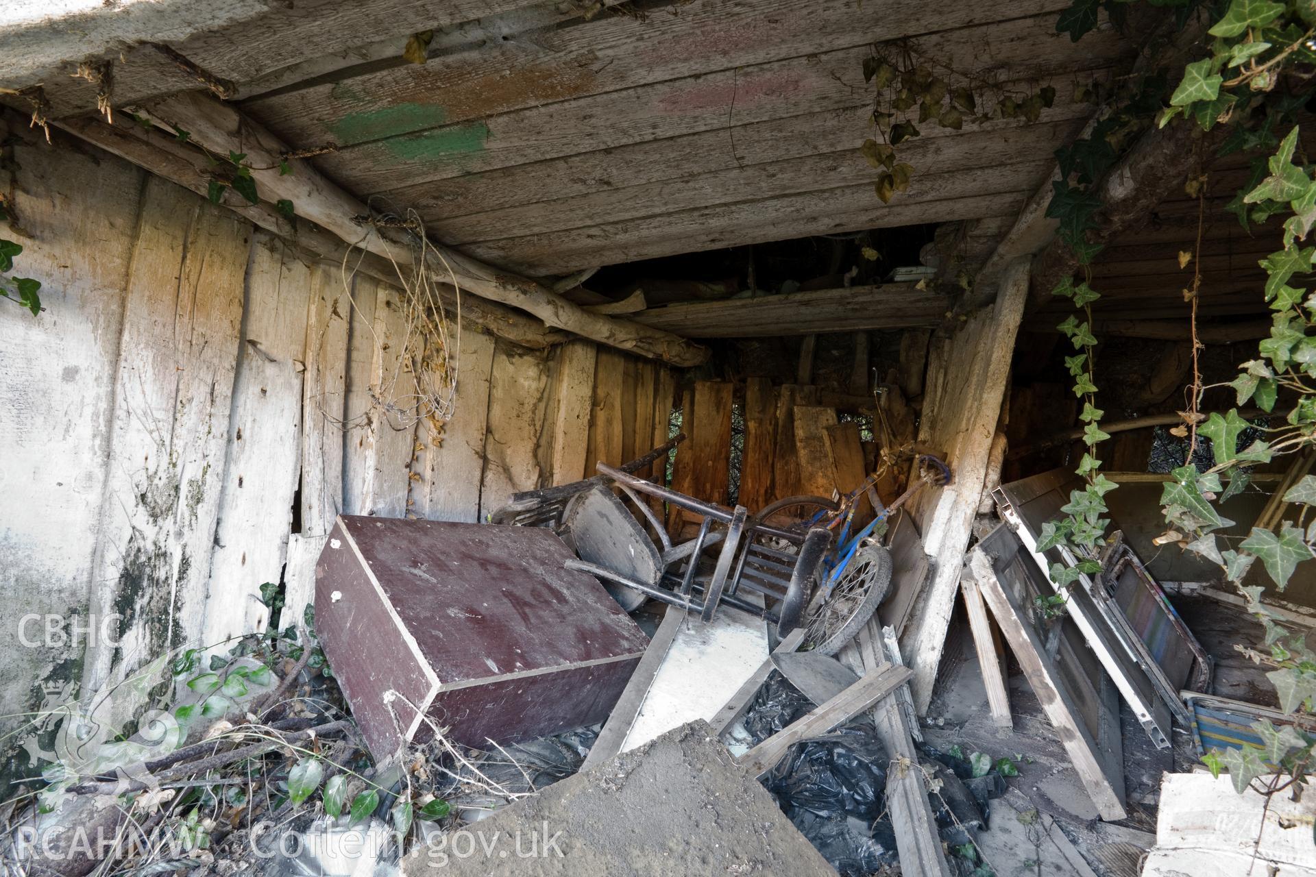 Outbuilding, detail.