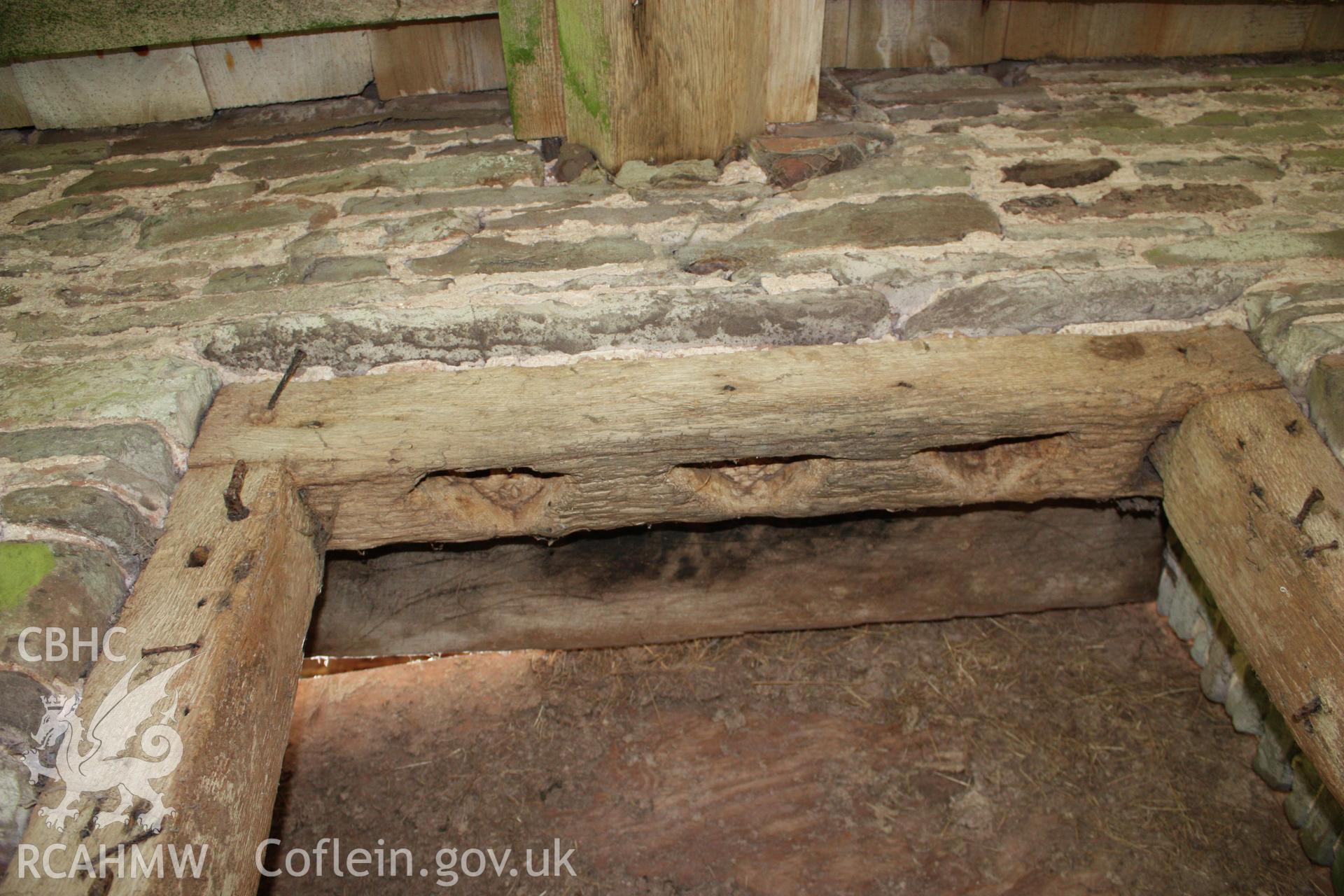 Barn range showing the lower end mullion window.